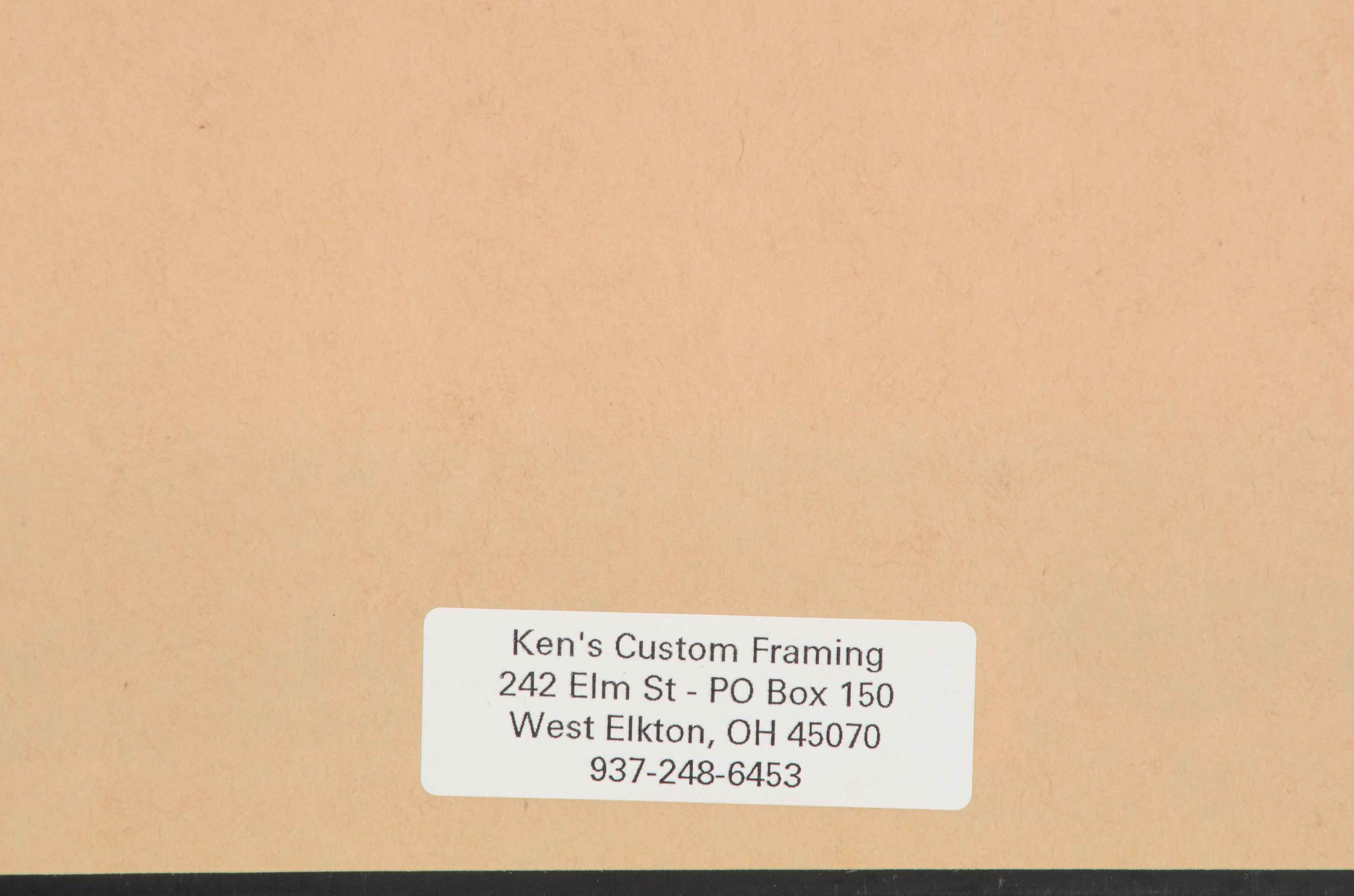 Christopher B. Walden Limited Edition Artist's Proof Offset Lithograph "True Blue"