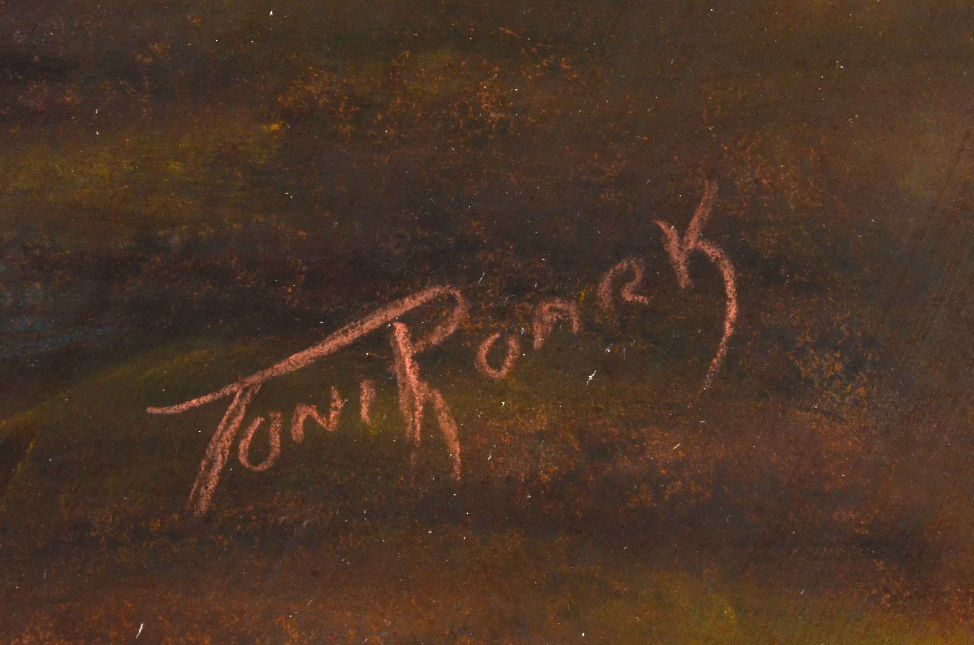 Toni Roark Original Pastel Drawing of Ballerina