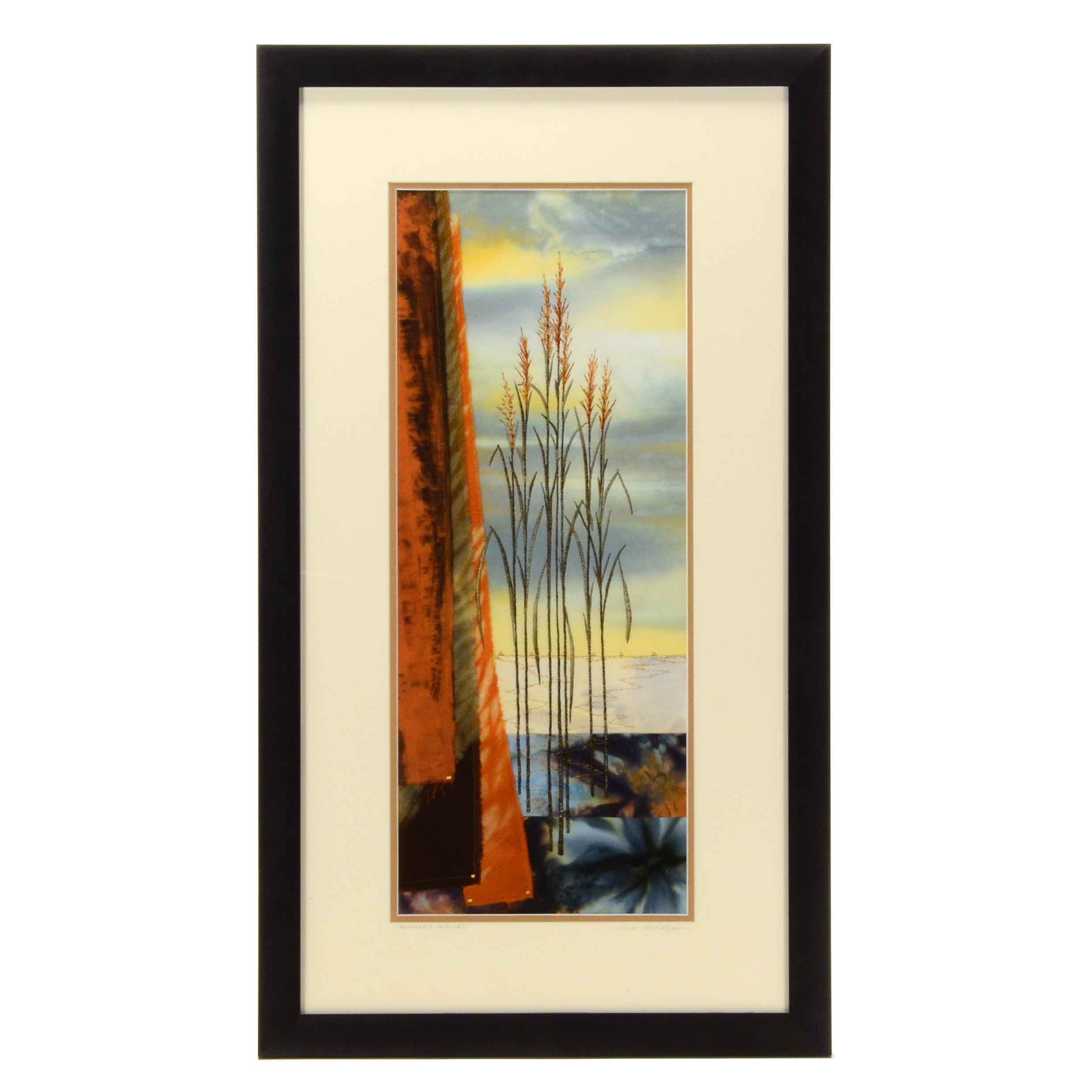 Susan Dell Szajer Original Art Quilt "Morning's Soldiers"