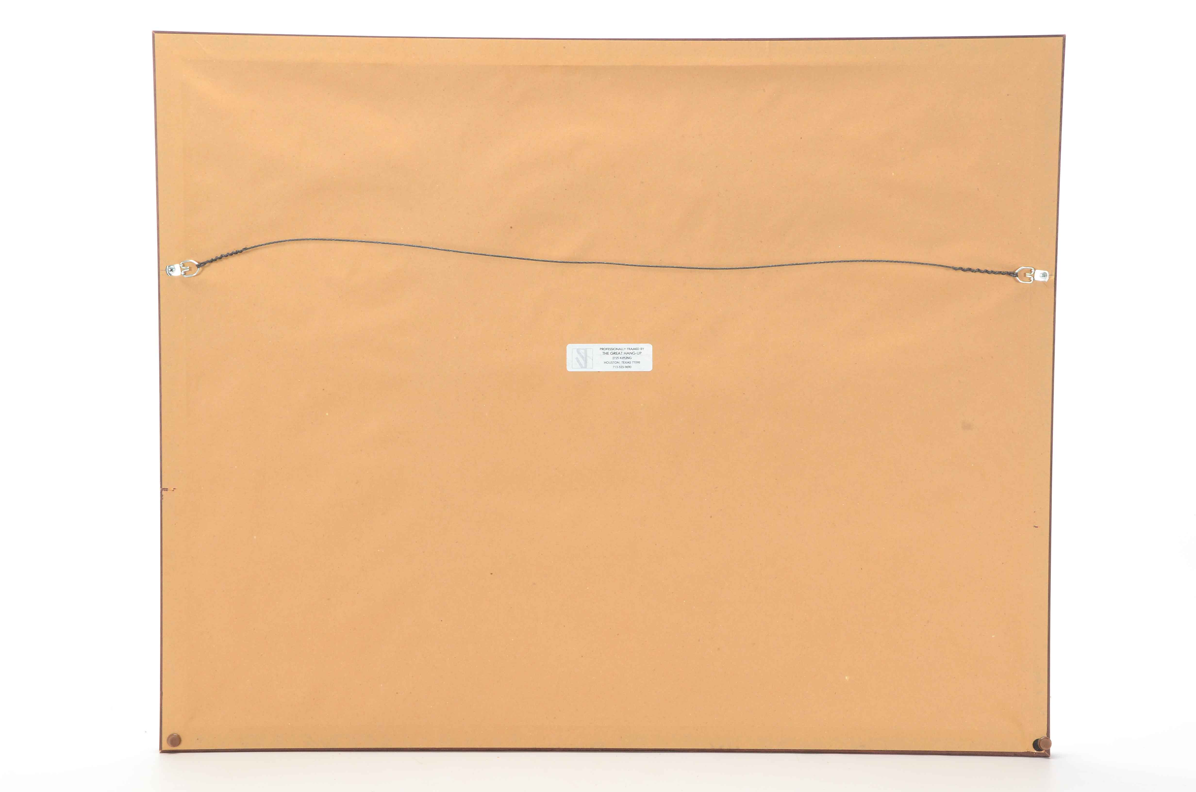 Lithograph Reproduction after Claude Randon "Galeasse a la Voile"