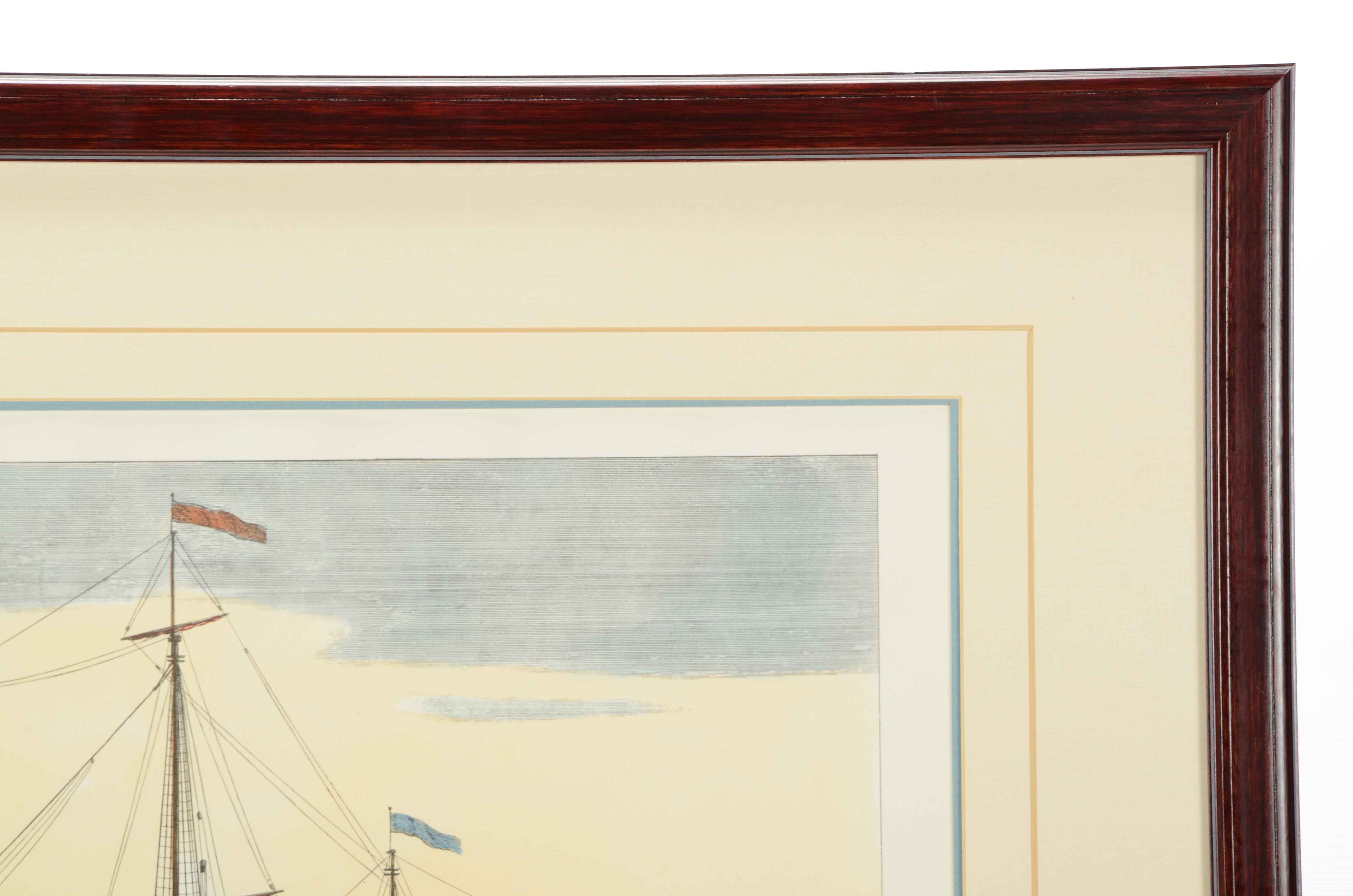 Lithograph Reproduction after Claude Randon "Bruslot a la Fonde"