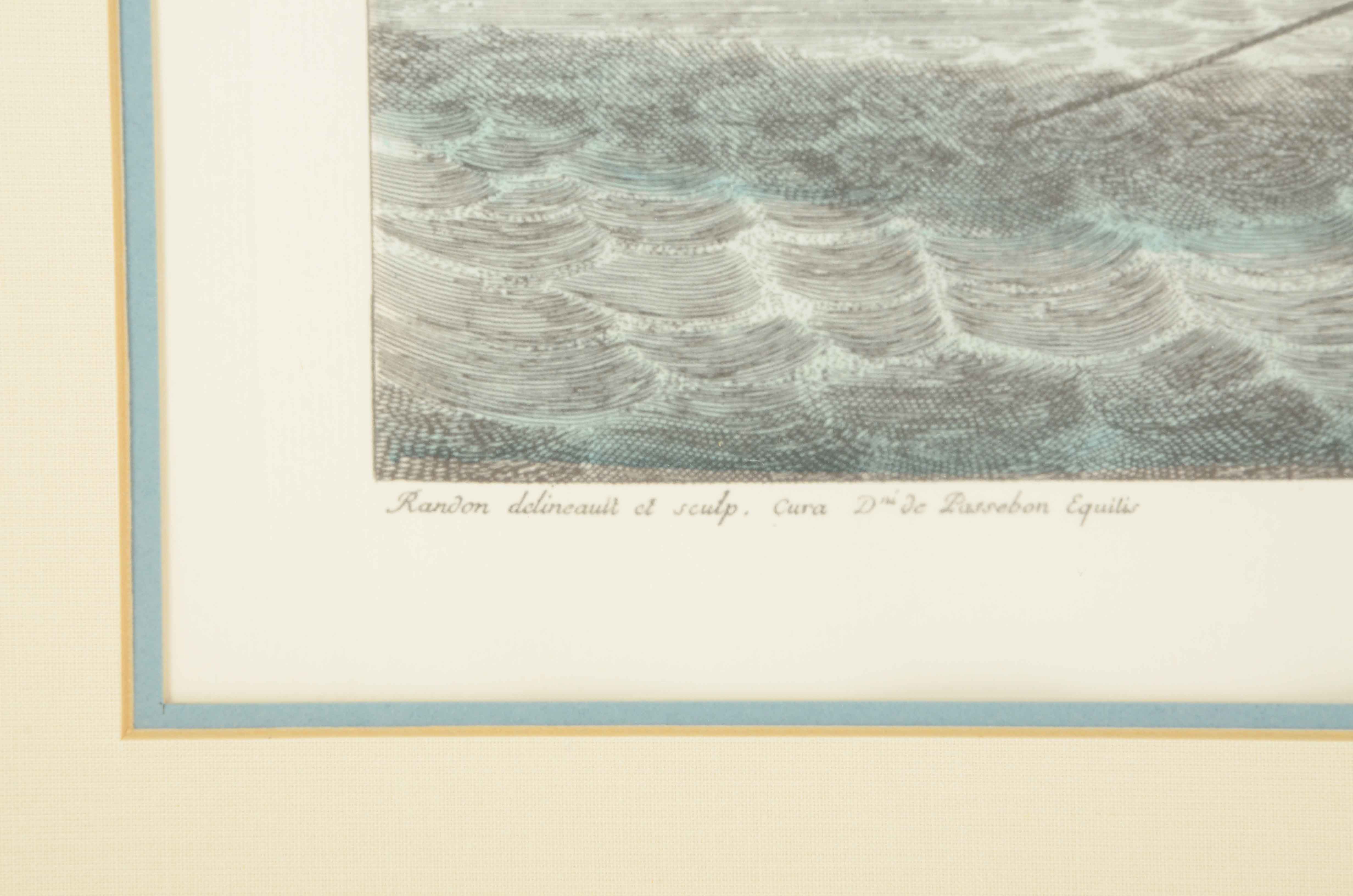 Lithograph Reproduction after Claude Randon "Bruslot a la Fonde"