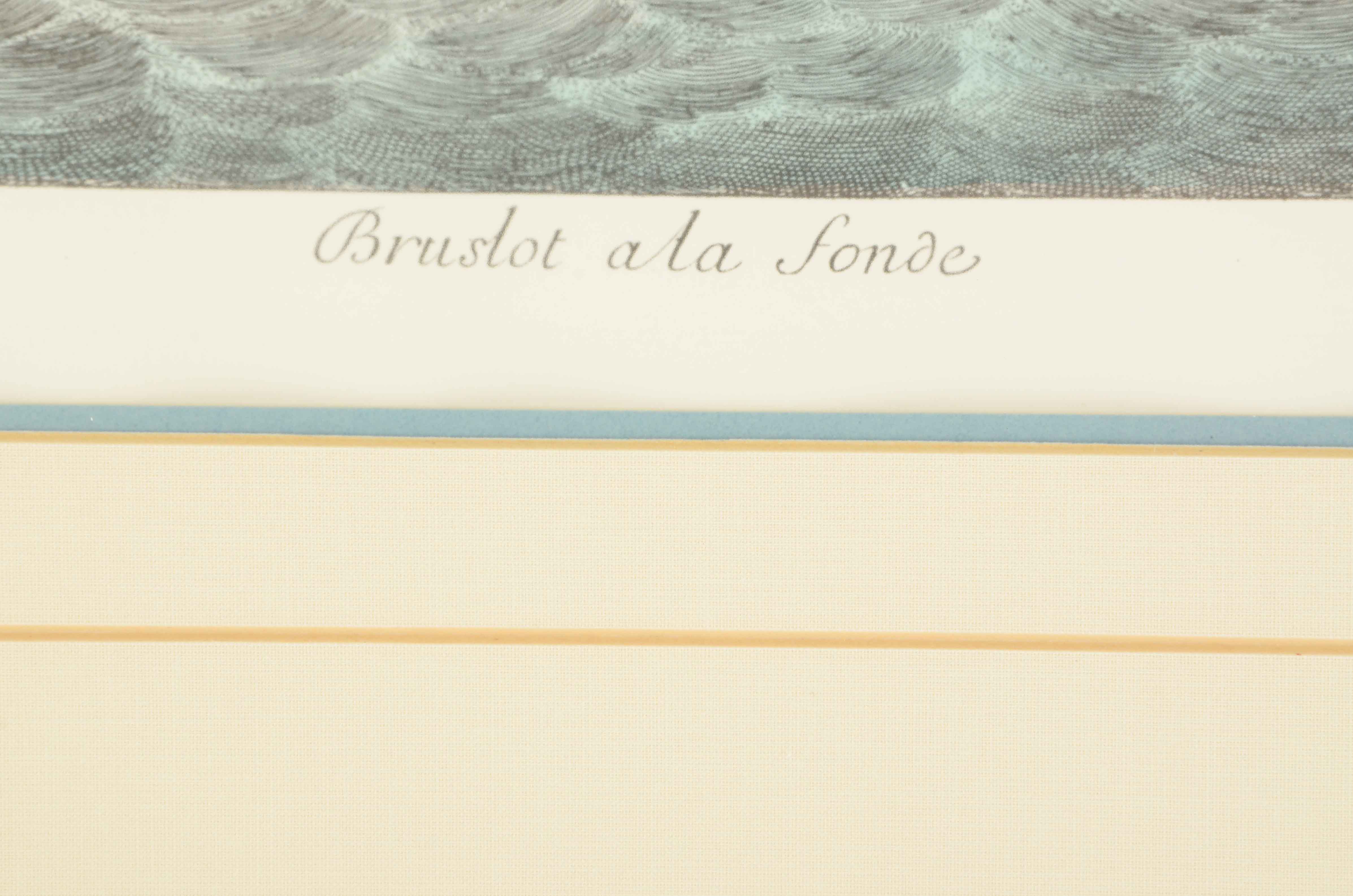 Lithograph Reproduction after Claude Randon "Bruslot a la Fonde"