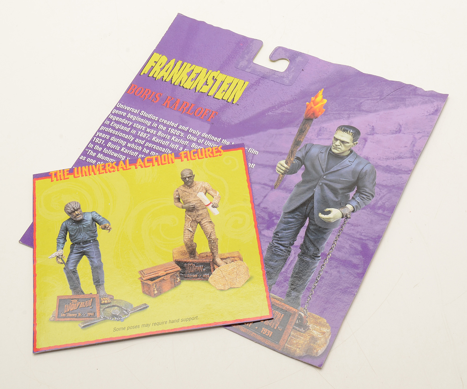 Universal Studio Classic Three Movie Monster Figure Lot