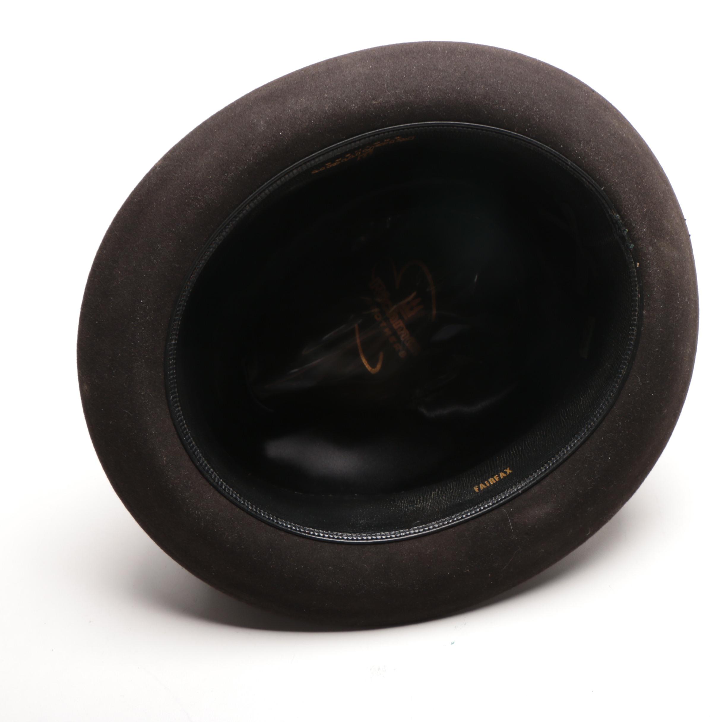 Assorted Black Fedoras