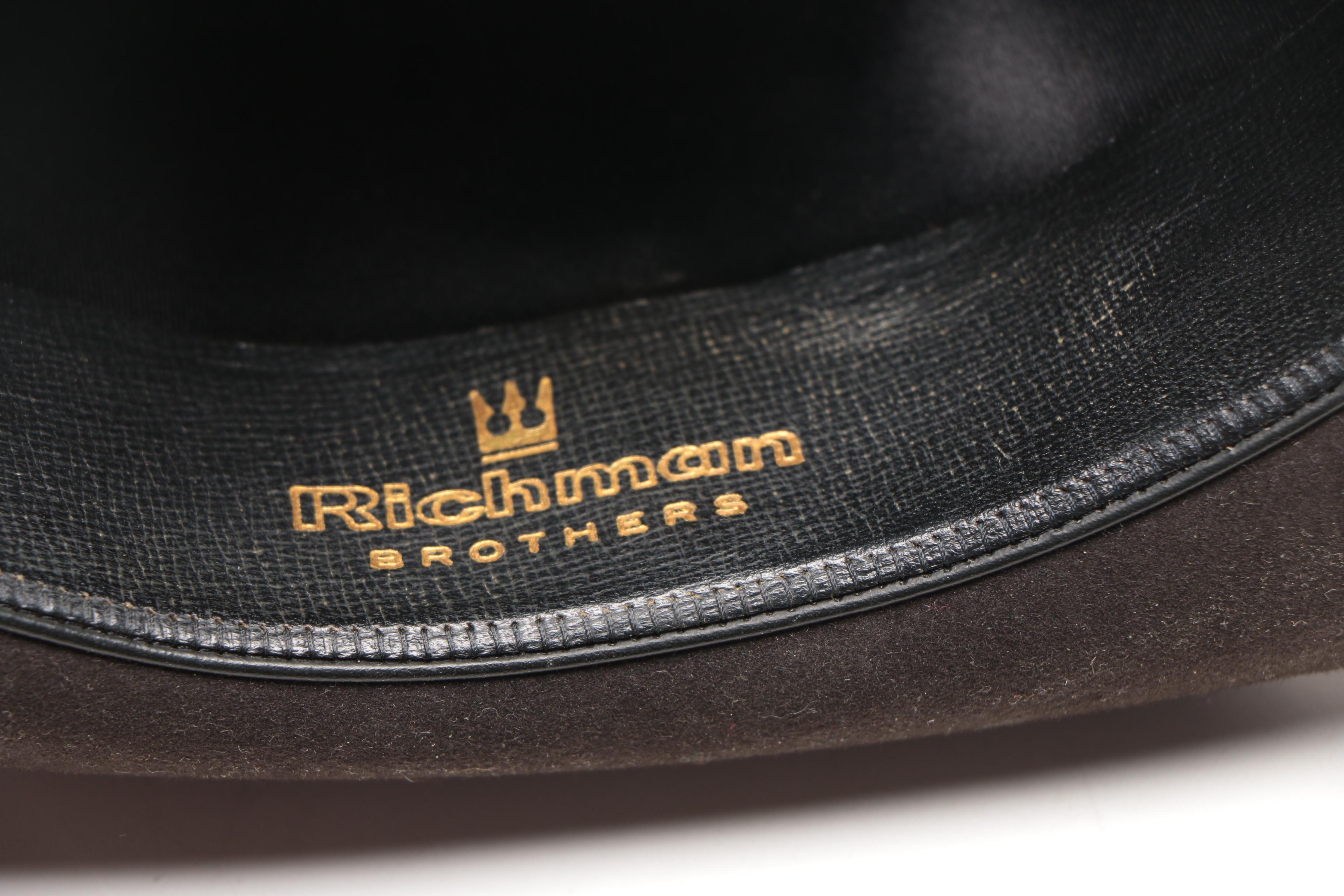 Assorted Black Fedoras