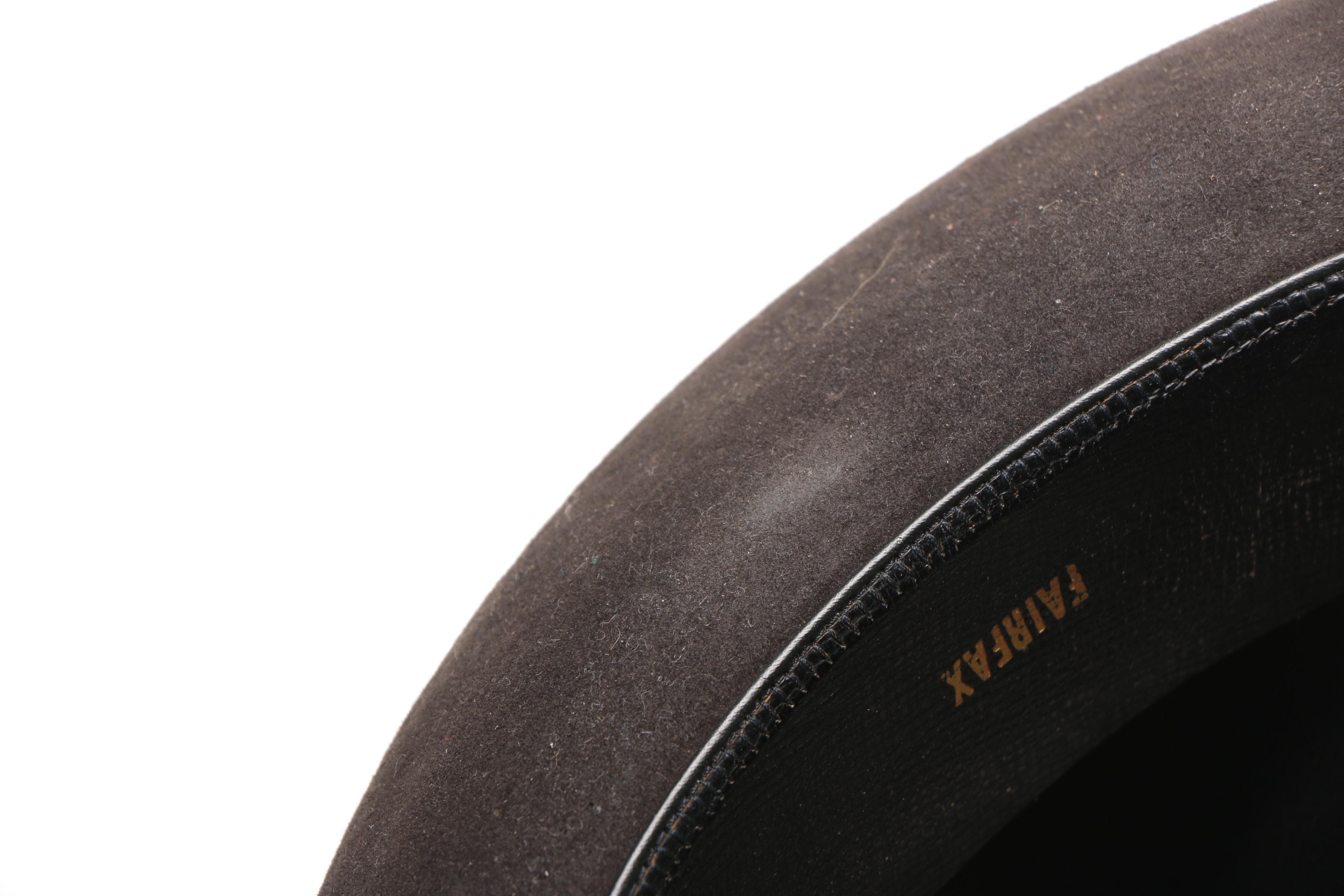 Assorted Black Fedoras