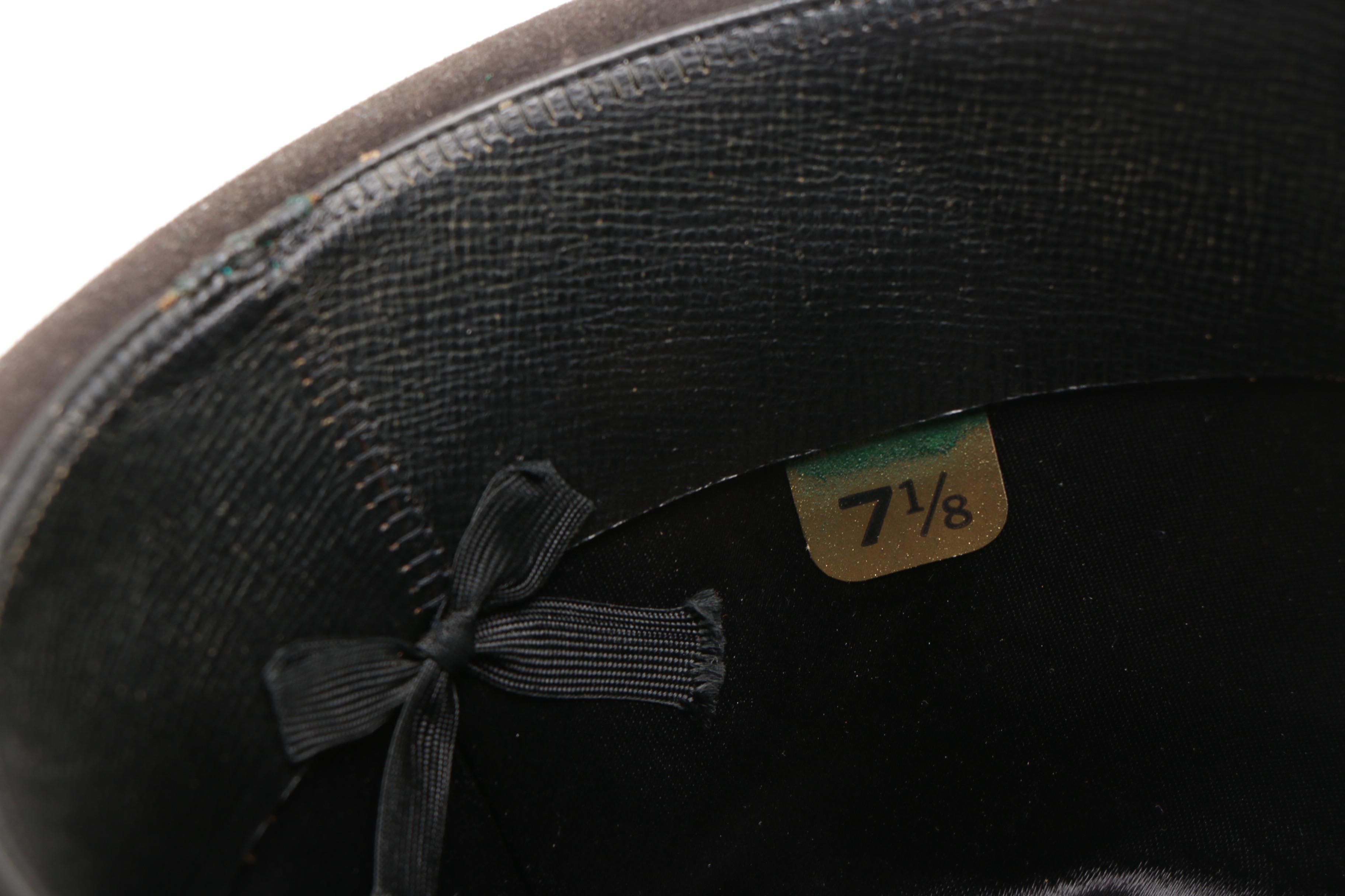 Assorted Black Fedoras