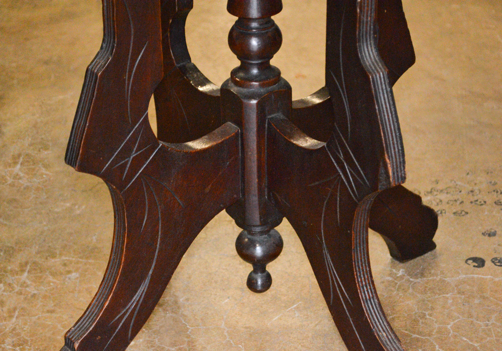 Eastlake Marble Top Side Table