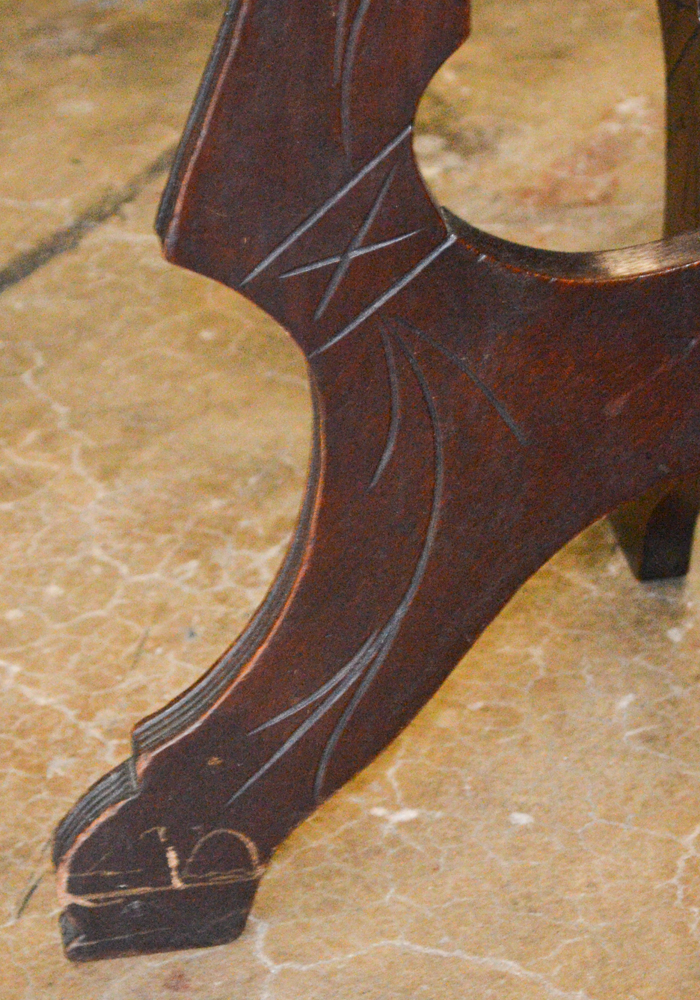 Eastlake Marble Top Side Table