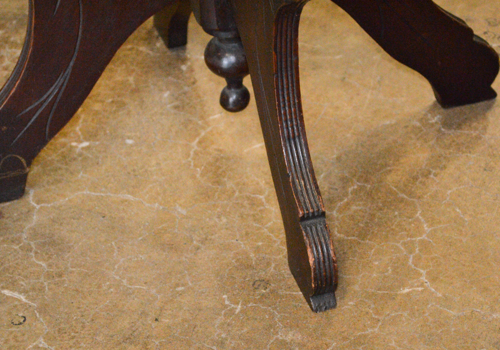 Eastlake Marble Top Side Table