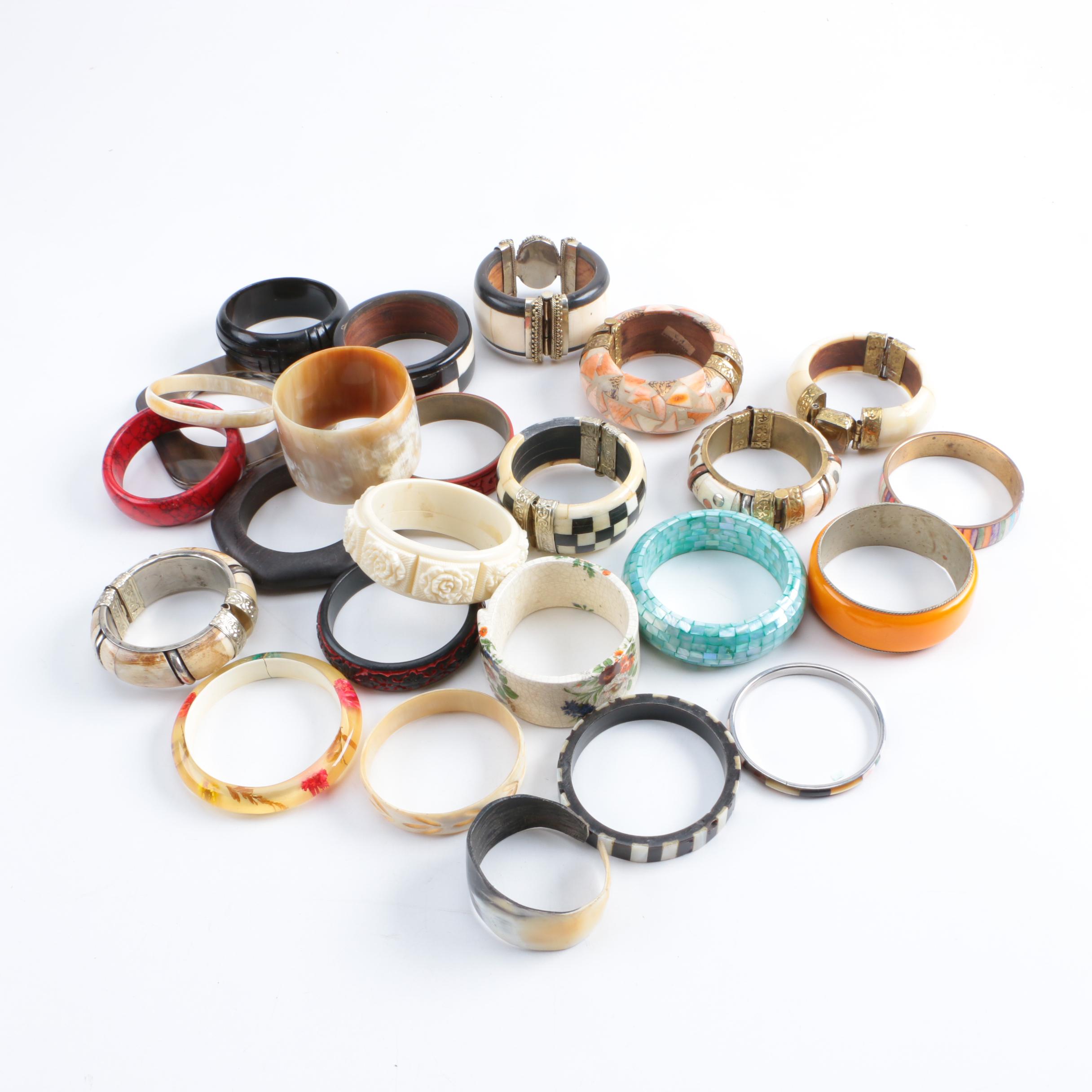 Assortment of Bangle Bracelets