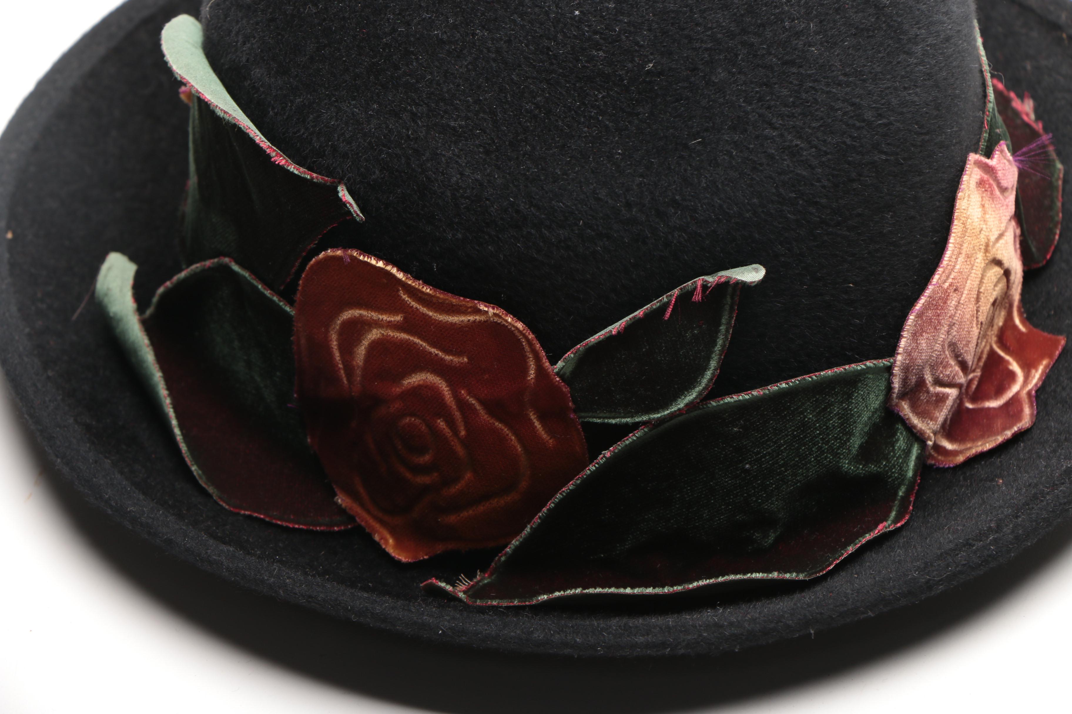 Assortment of Hats Including Calvin Klein
