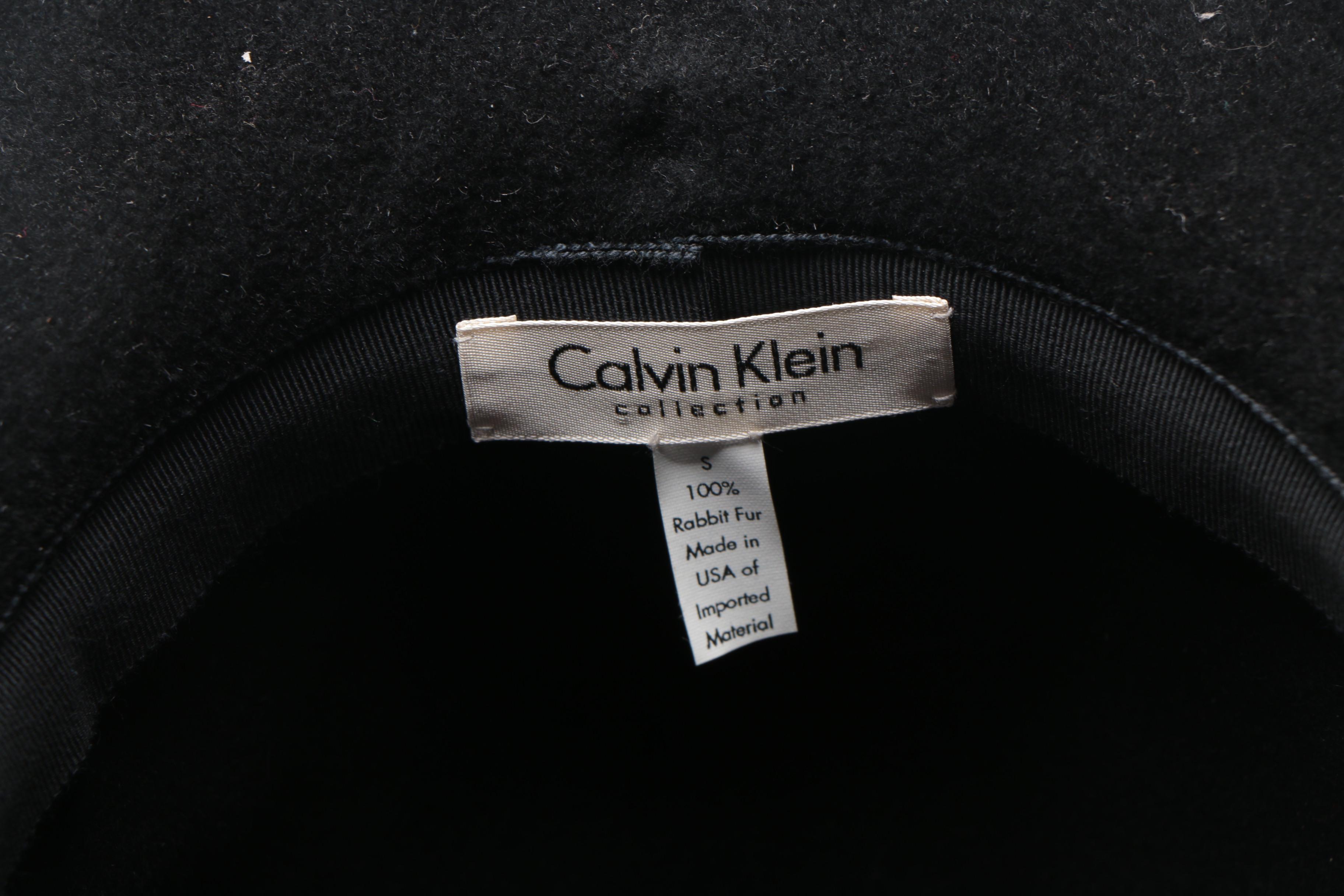 Assortment of Hats Including Calvin Klein