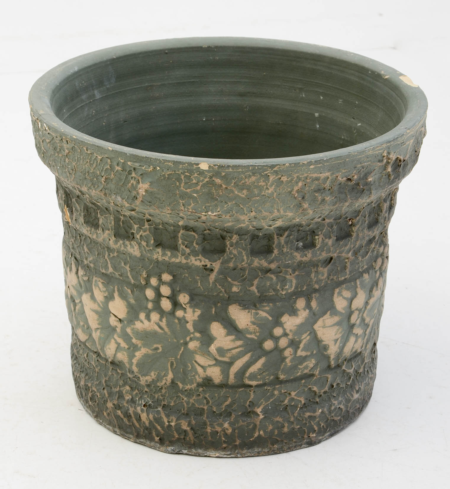 Brush Ware Style Earthenware Pots