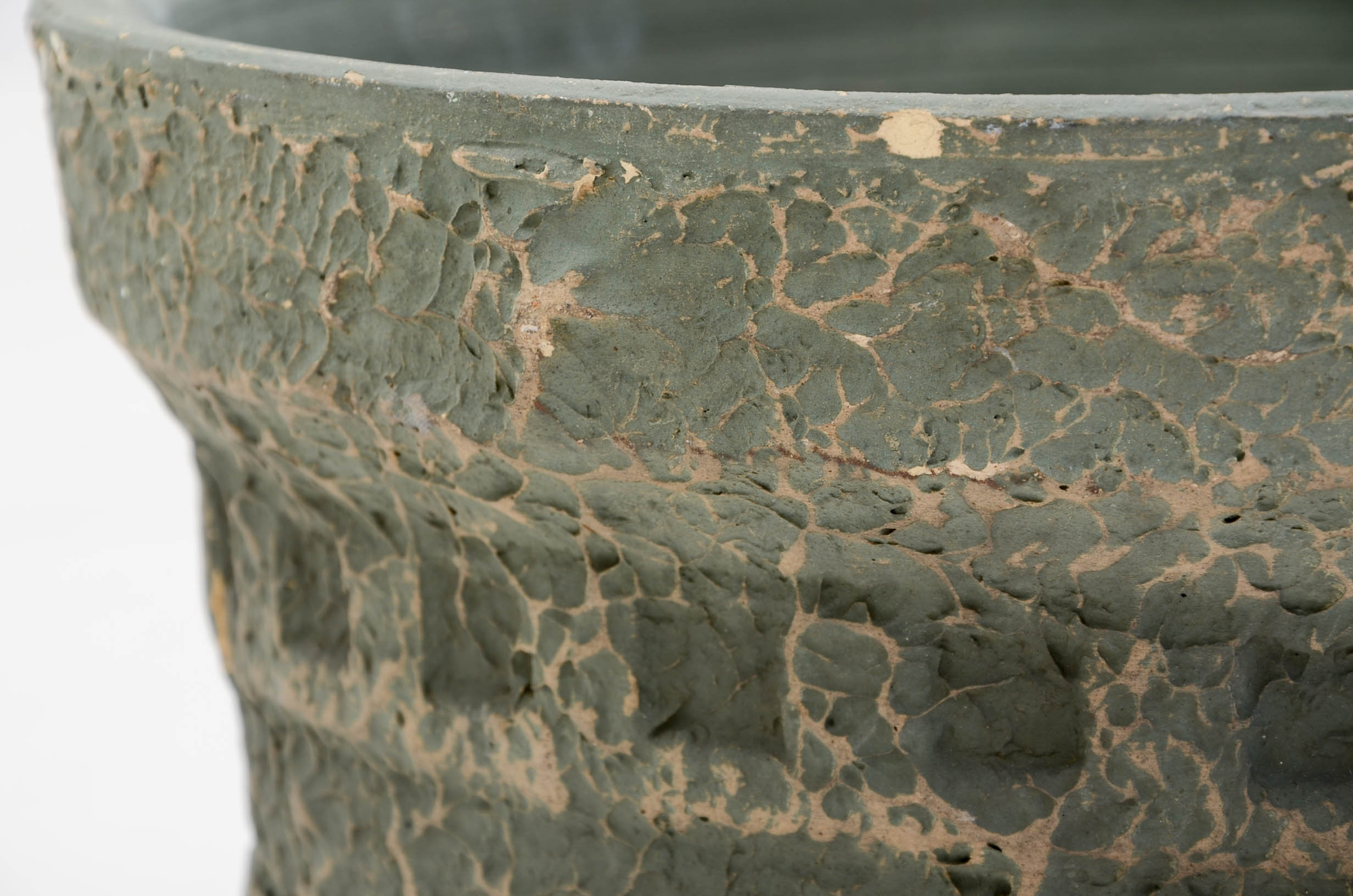 Brush Ware Style Earthenware Pots