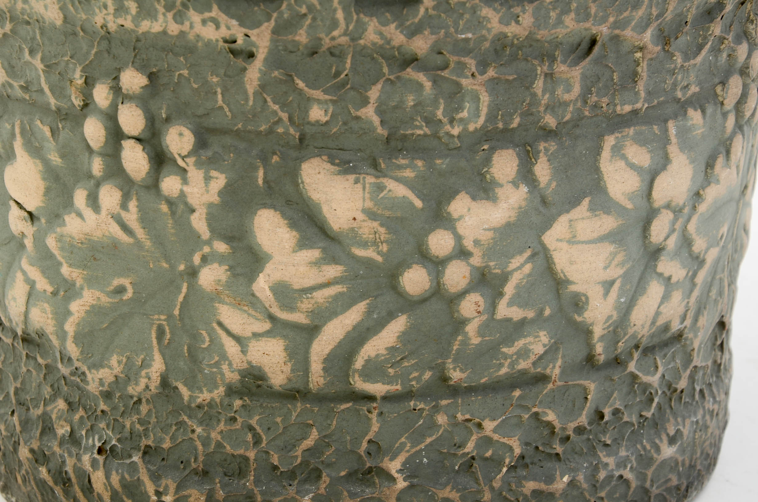 Brush Ware Style Earthenware Pots