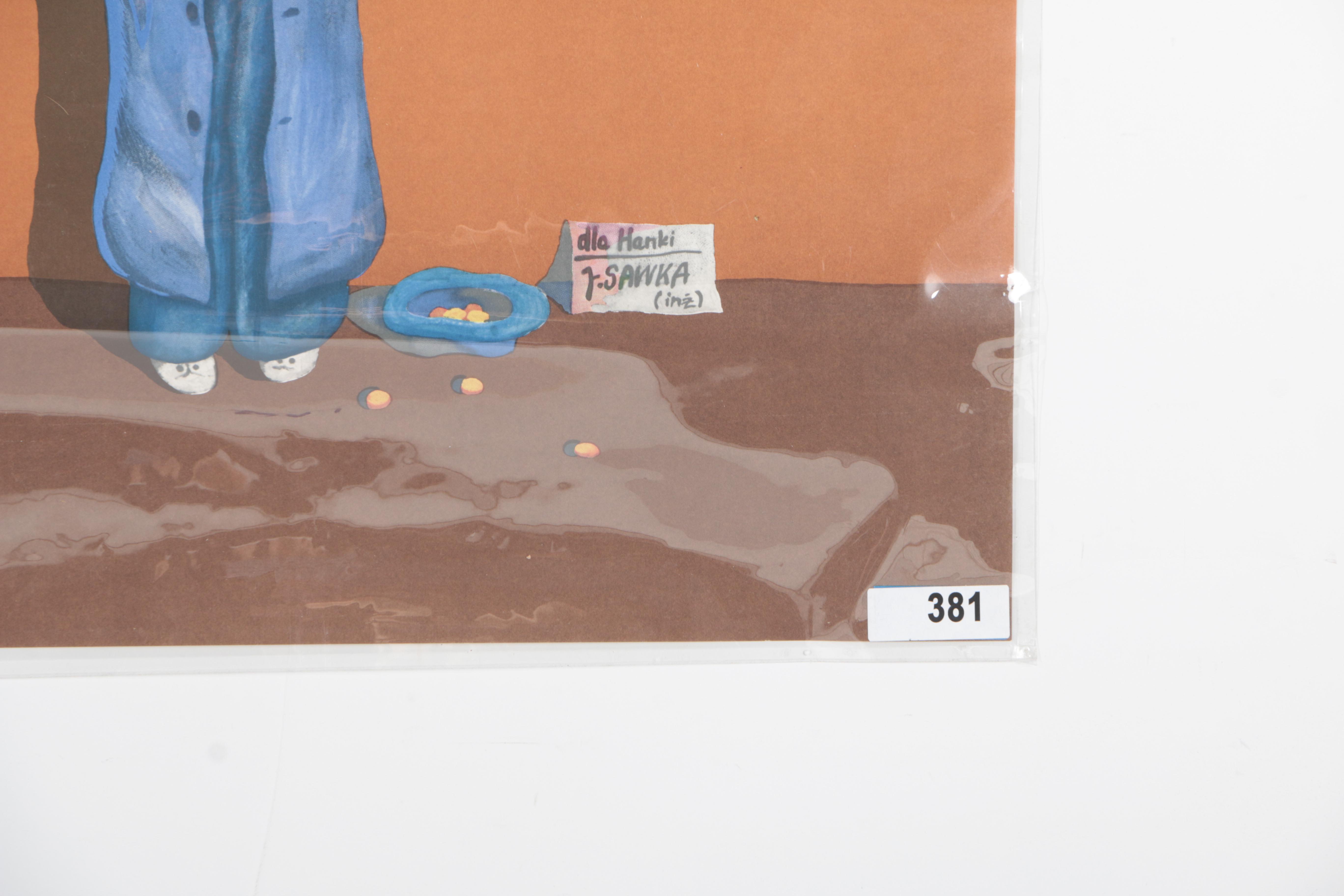 1975 "Jazz nad Odra" Jazz Festival Offset Lithograph Poster