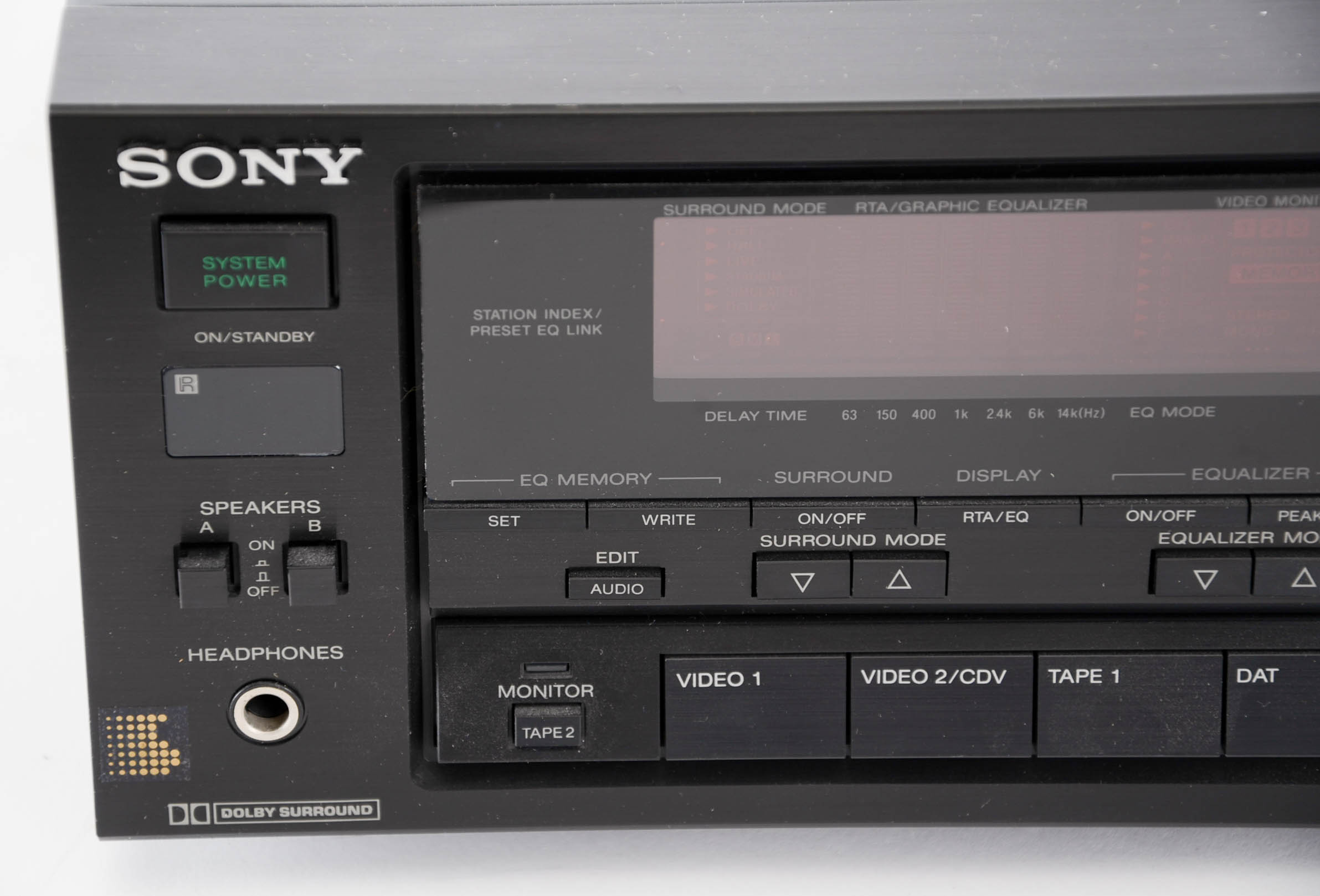 Sony STR-AV910 Audio/Video Control Center