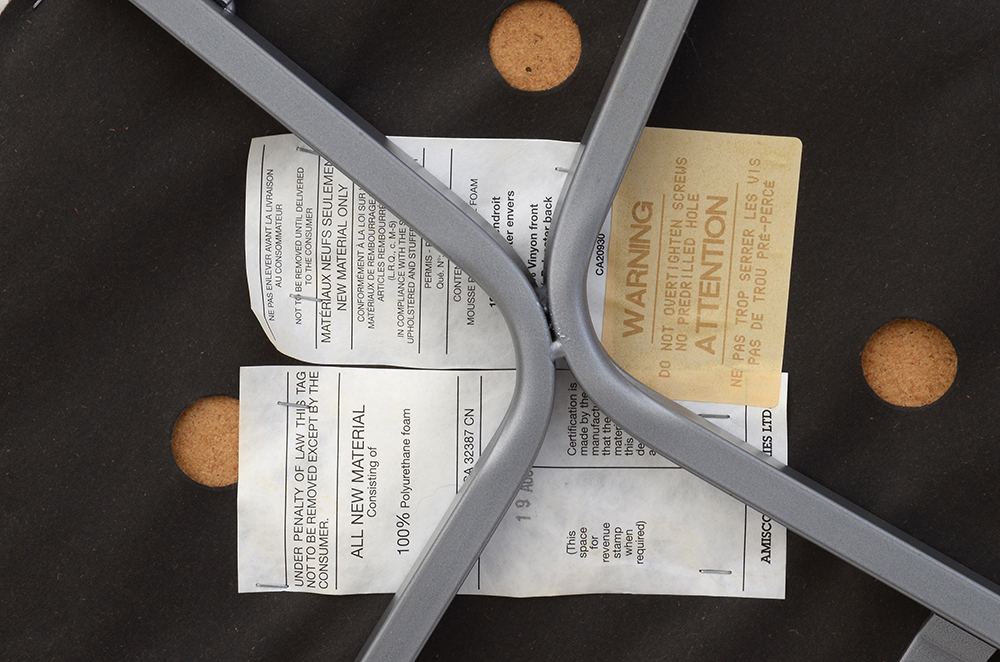 Modernist Style Dining Side Chairs by Amisco Industries Ltd.