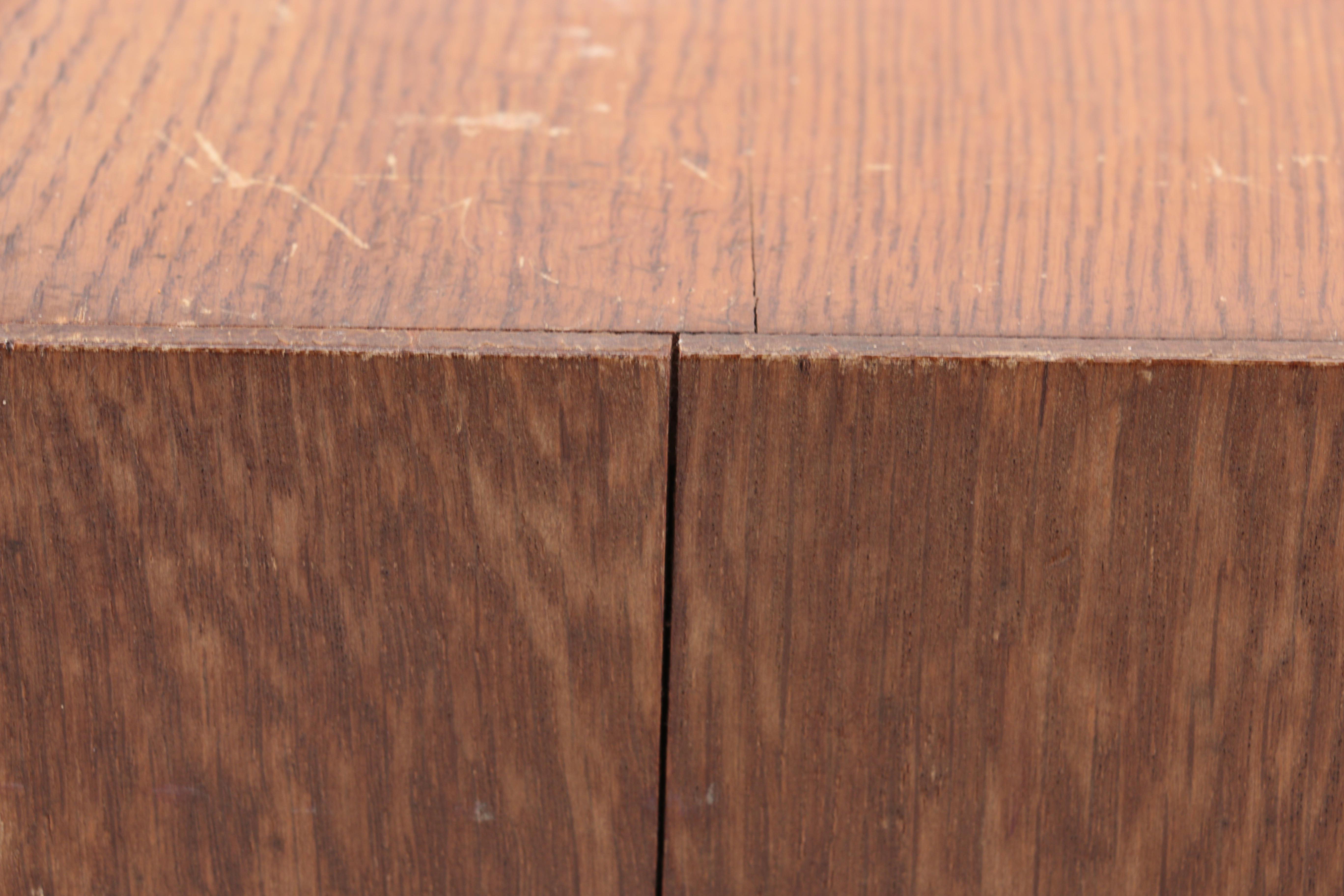 Vintage Oak Two-Drawer Index Card File by Weis