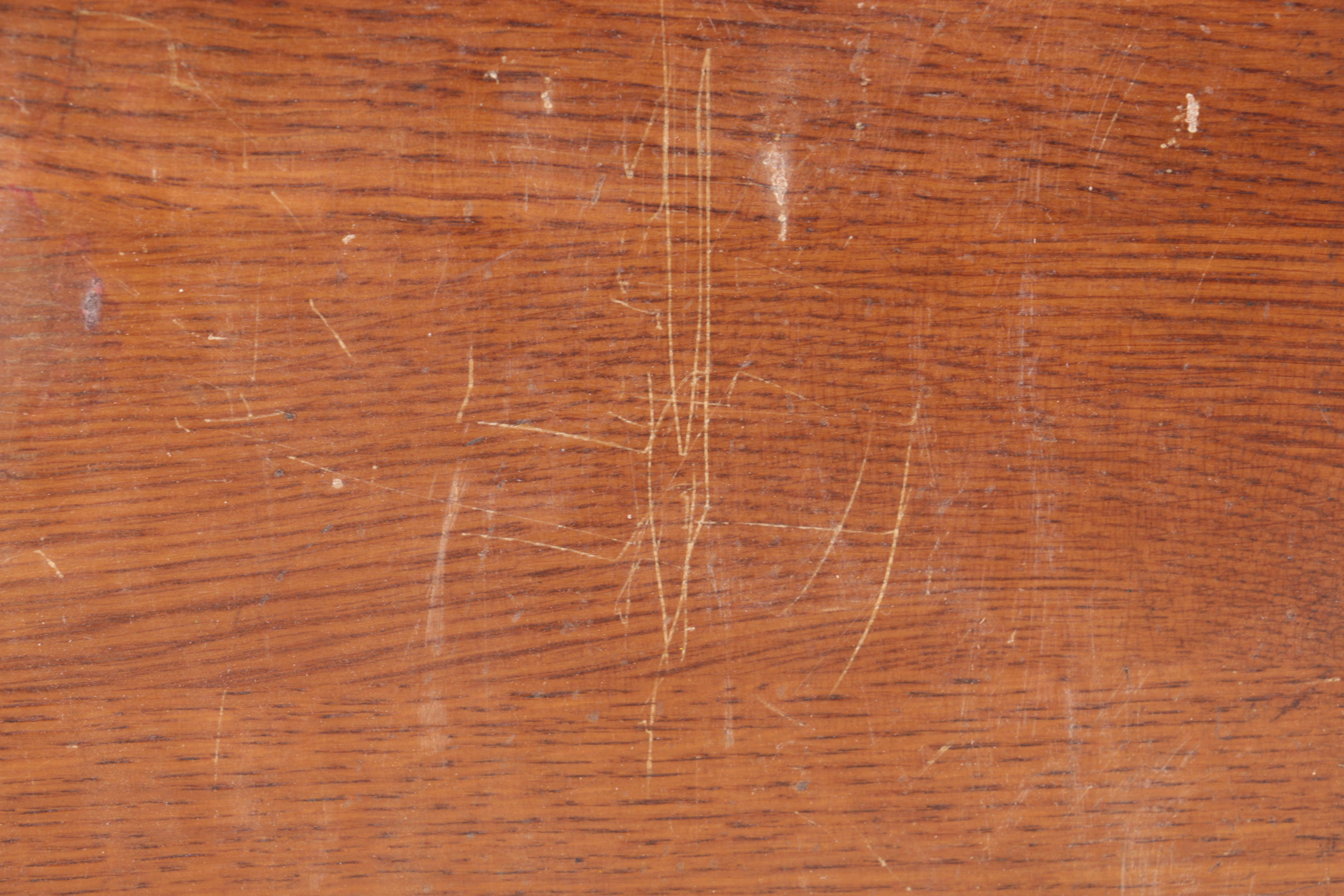 Vintage Oak Two-Drawer Index Card File by Weis