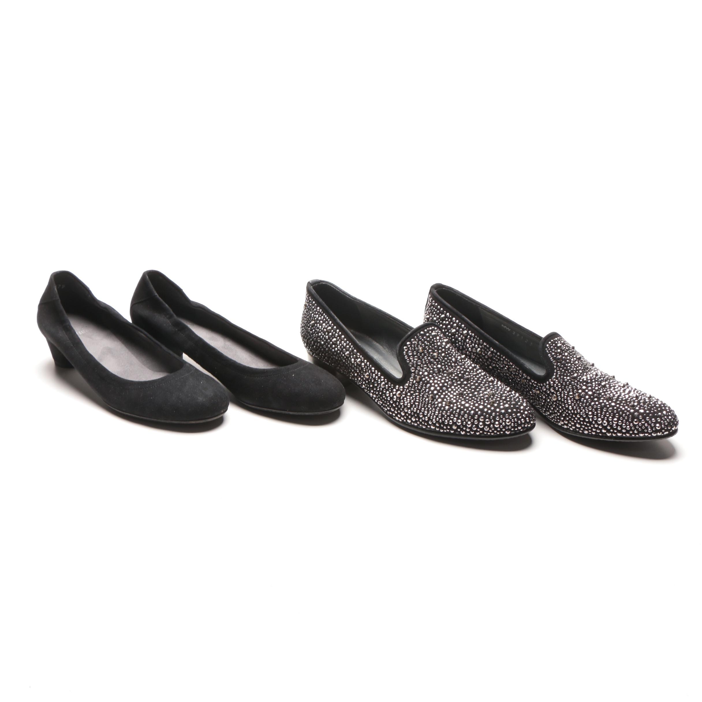 Stuart Weitzman Women's Studded Loafers and Low Pumps