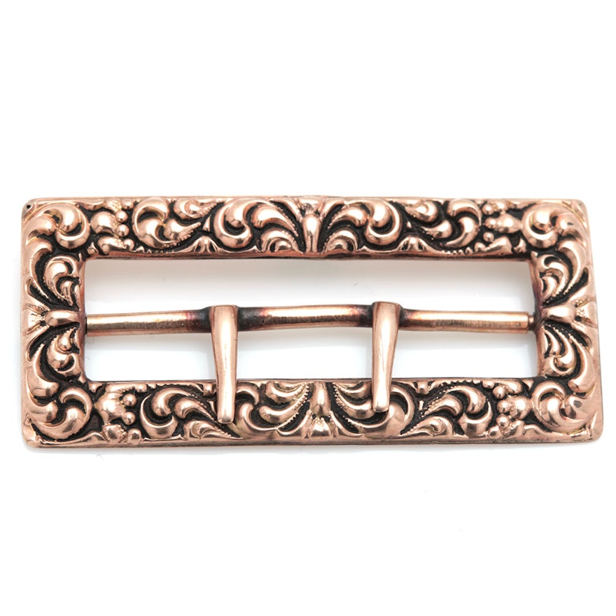 10K Yellow Gold Buckle
