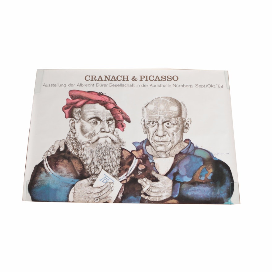 Michael Prechtl Exhibition Poster "Cranach & Picasso"