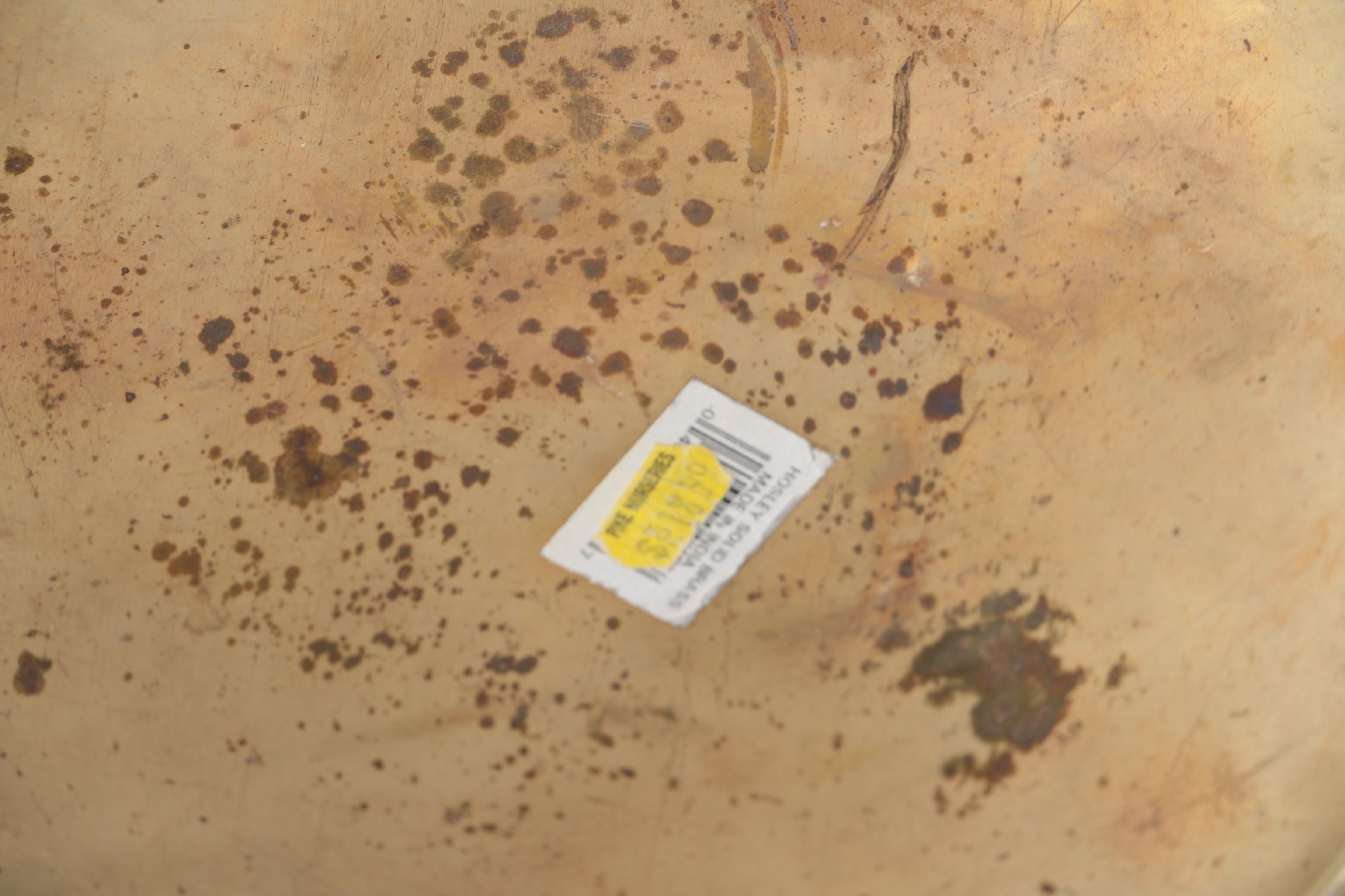 Metal Planters With Faux Greenery