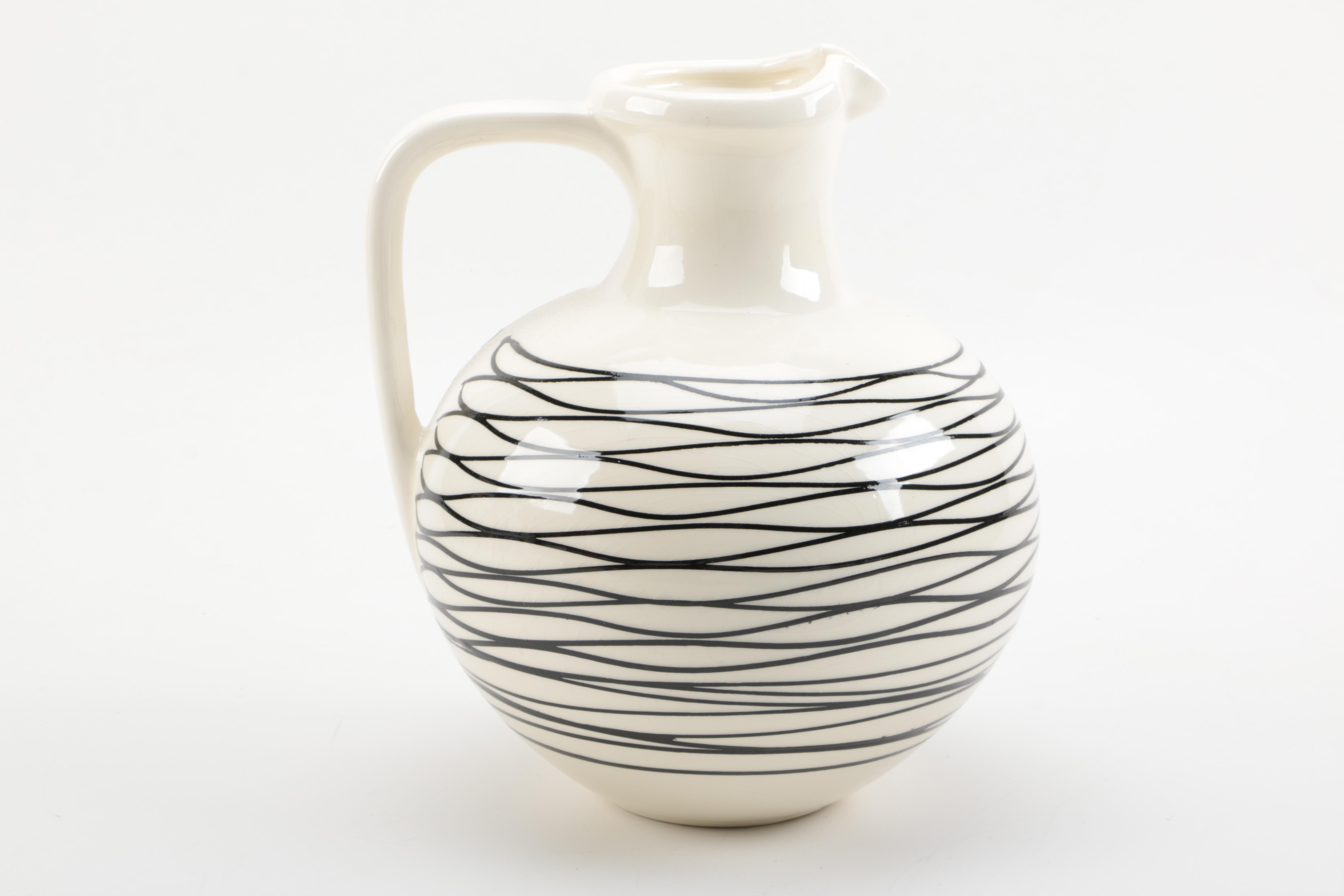 1970s Haeger Pottery Ceramic Pitcher
