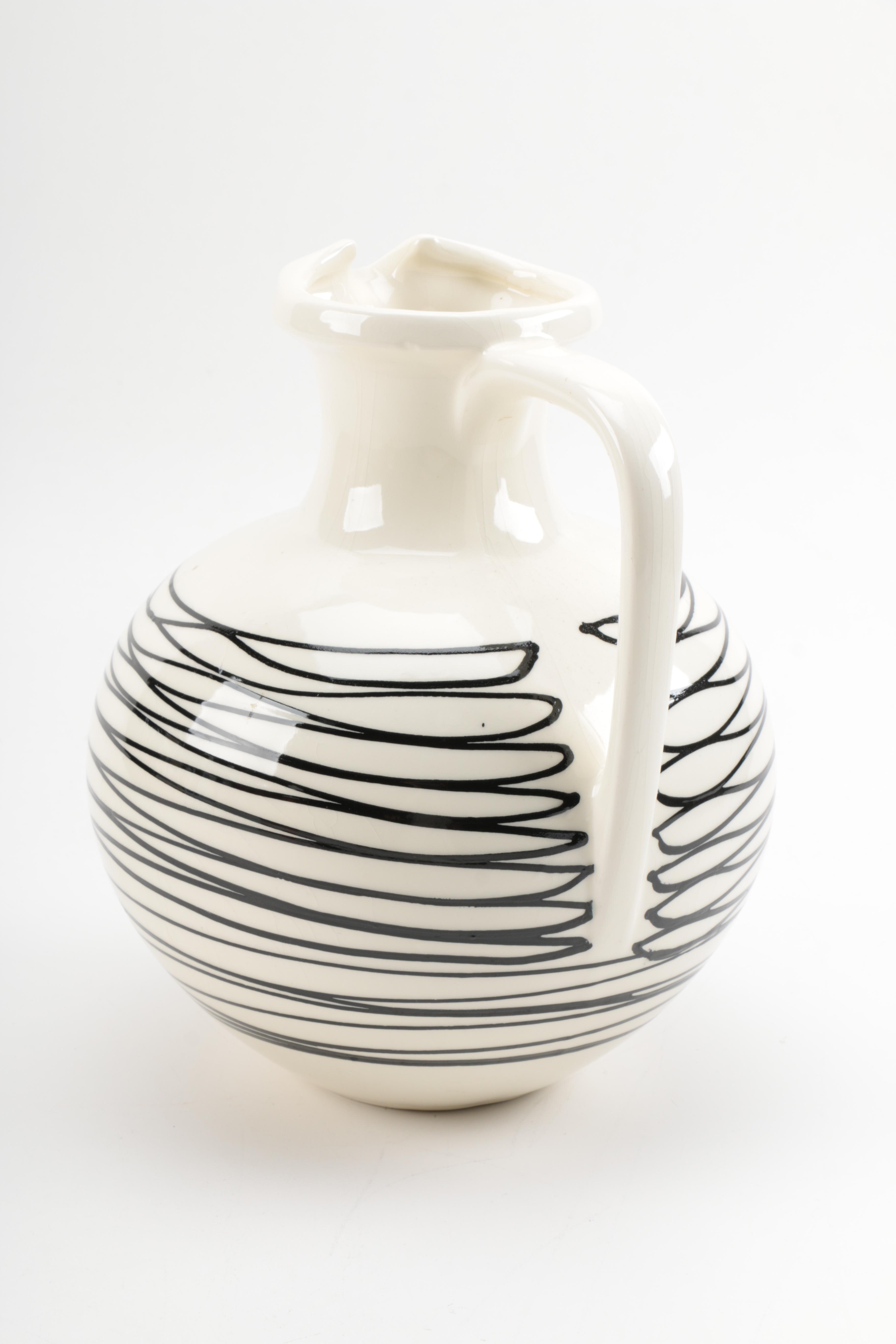 1970s Haeger Pottery Ceramic Pitcher