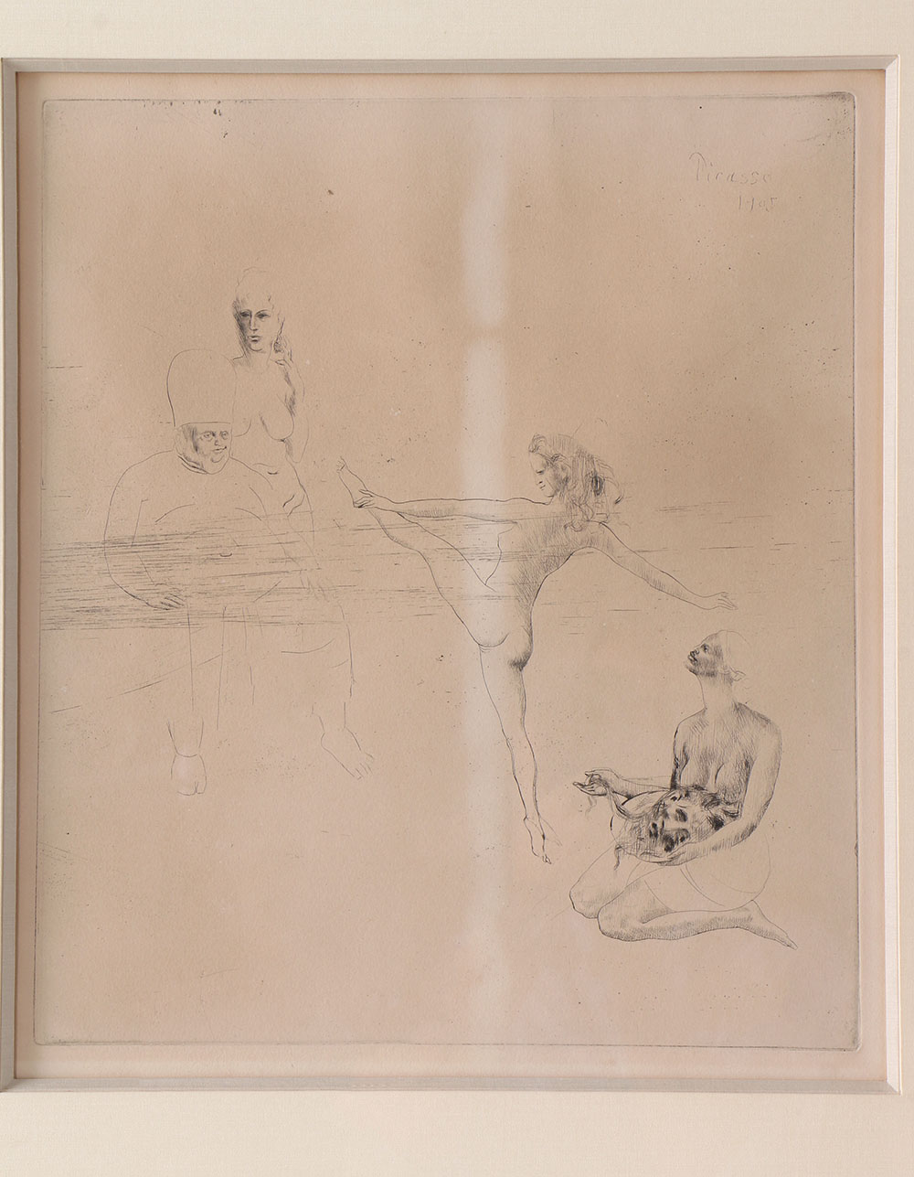 Pablo Picasso 1905 Drypoint Etching on Paper "Salomé"