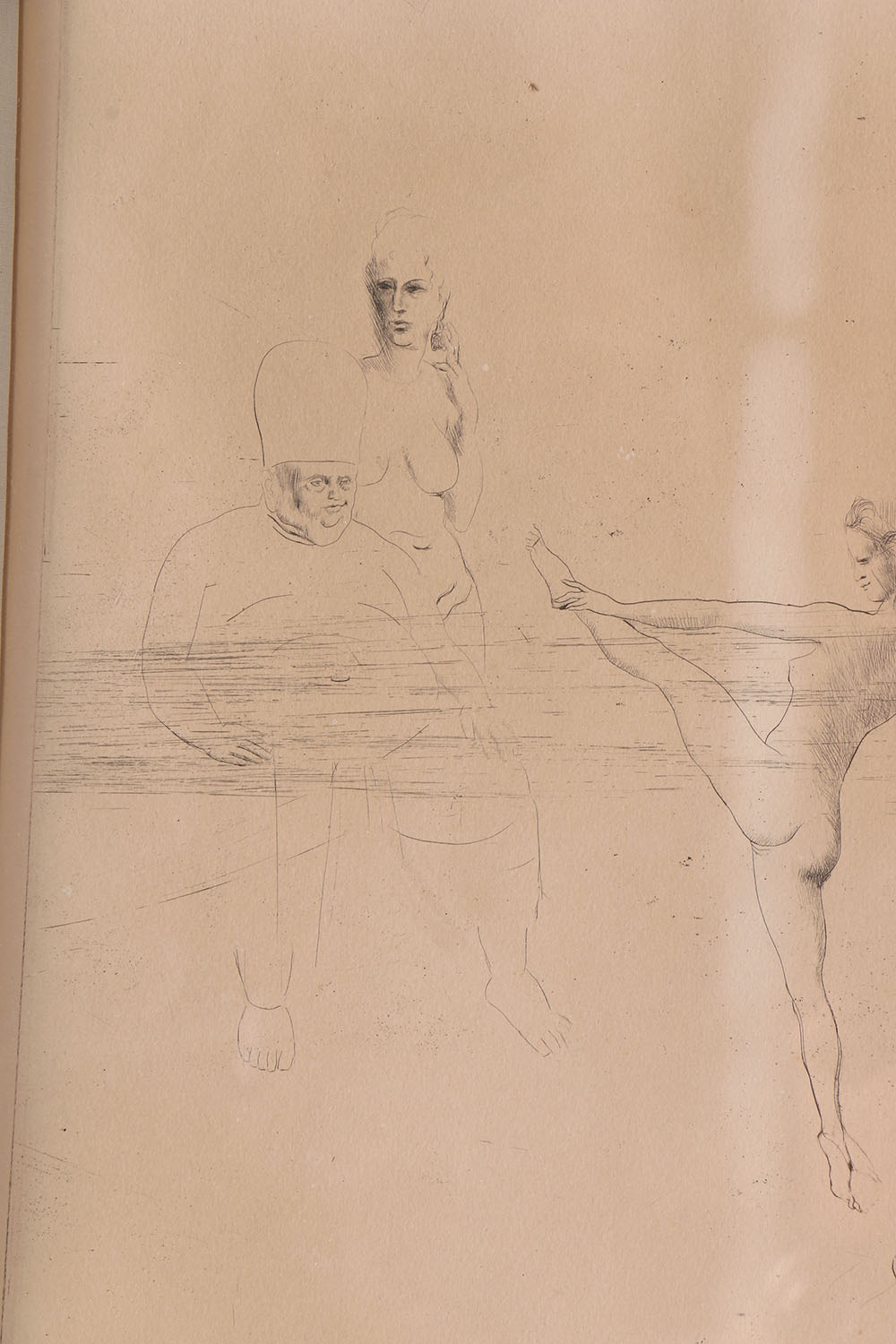 Pablo Picasso 1905 Drypoint Etching on Paper "Salomé"