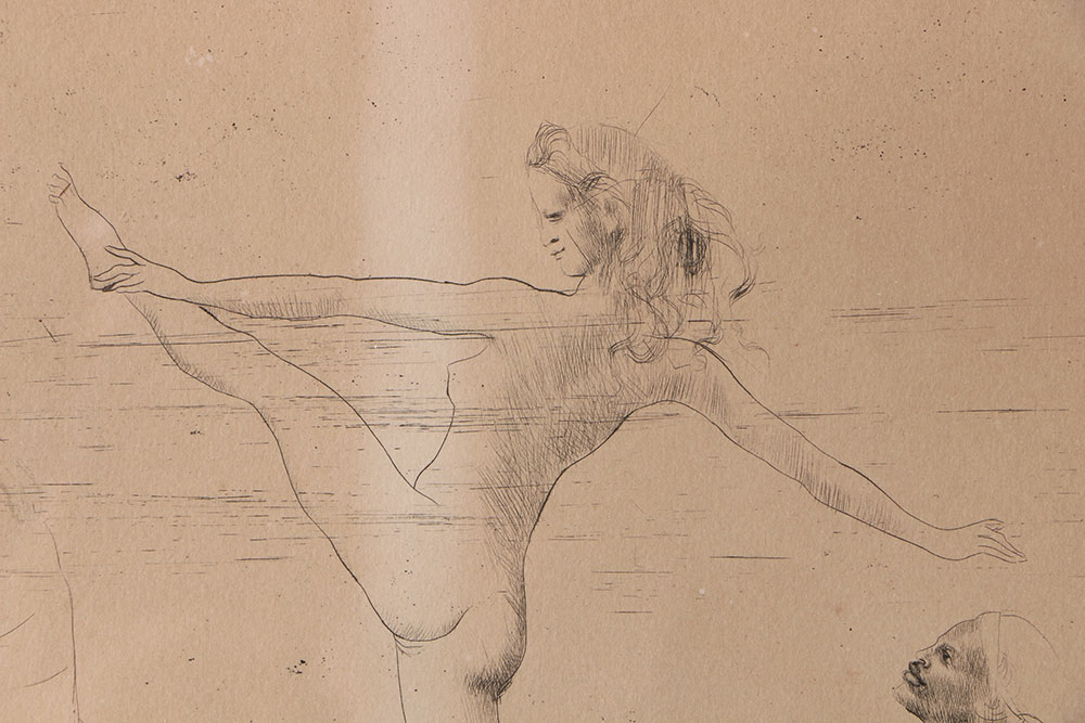 Pablo Picasso 1905 Drypoint Etching on Paper "Salomé"