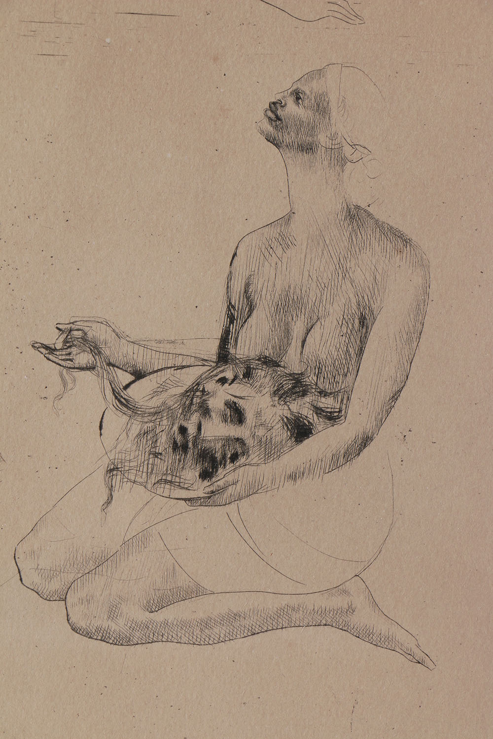 Pablo Picasso 1905 Drypoint Etching on Paper "Salomé"