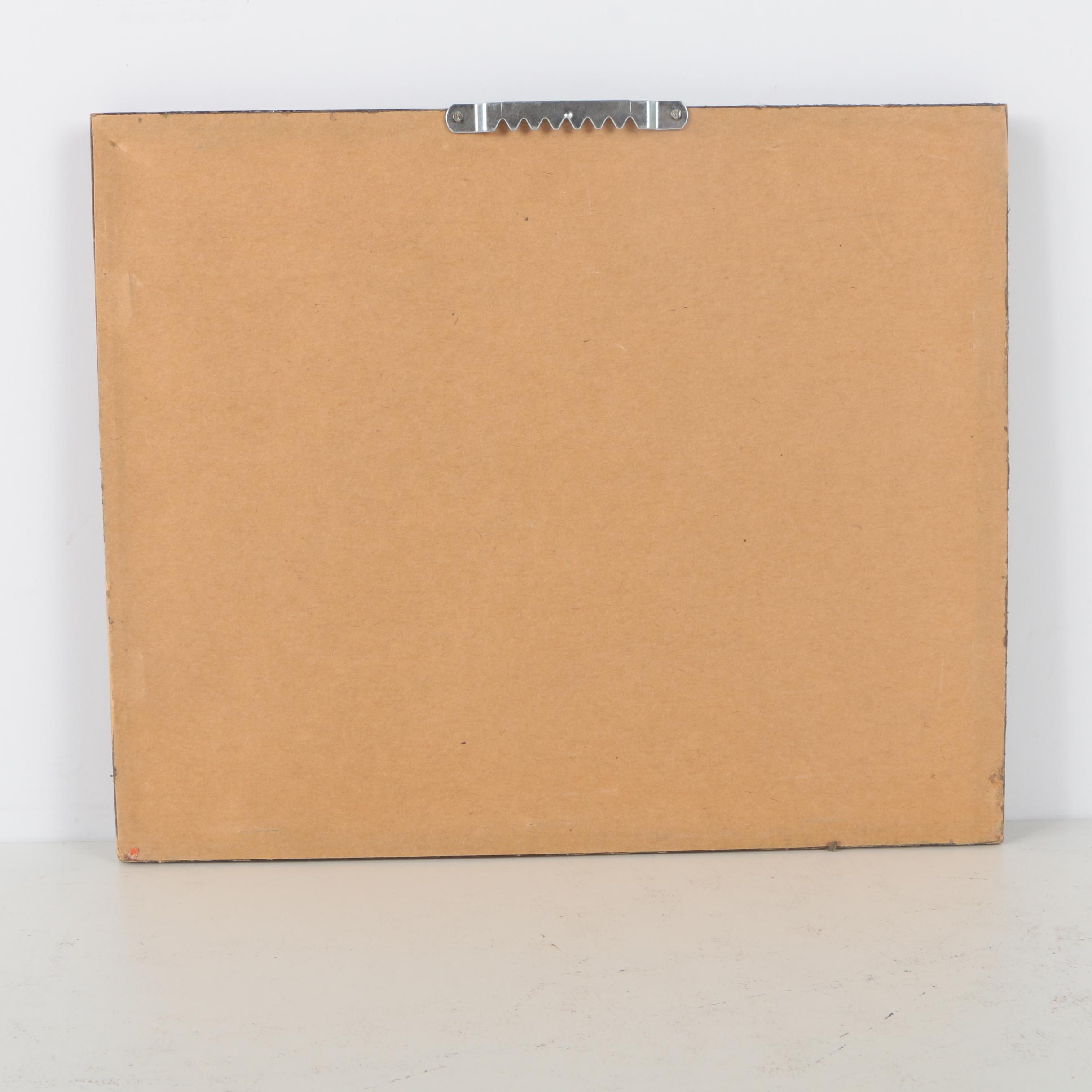 Ethel Morehouse Engraving "Reflections"