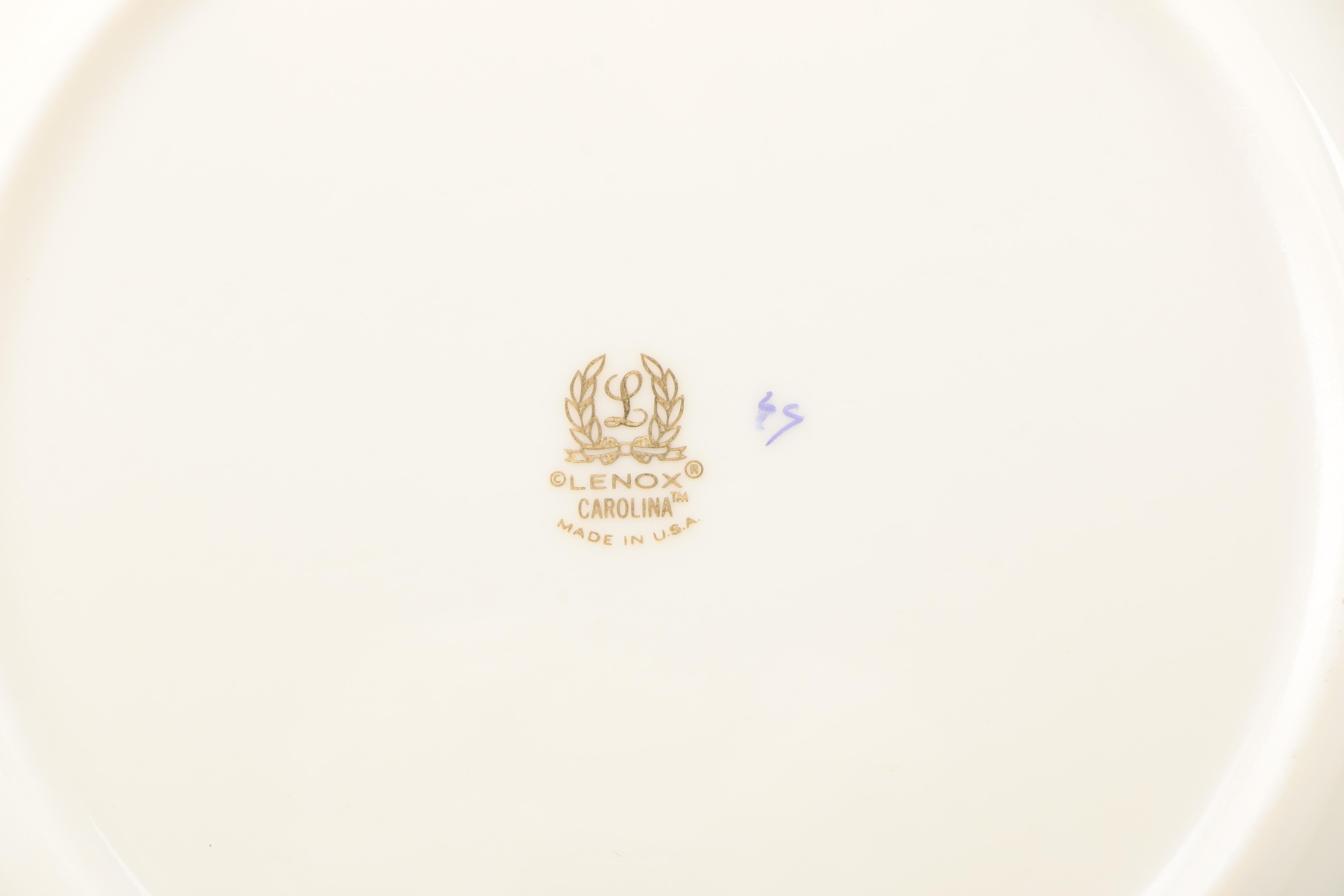 Lenox "Carolina" Porcelain Tableware