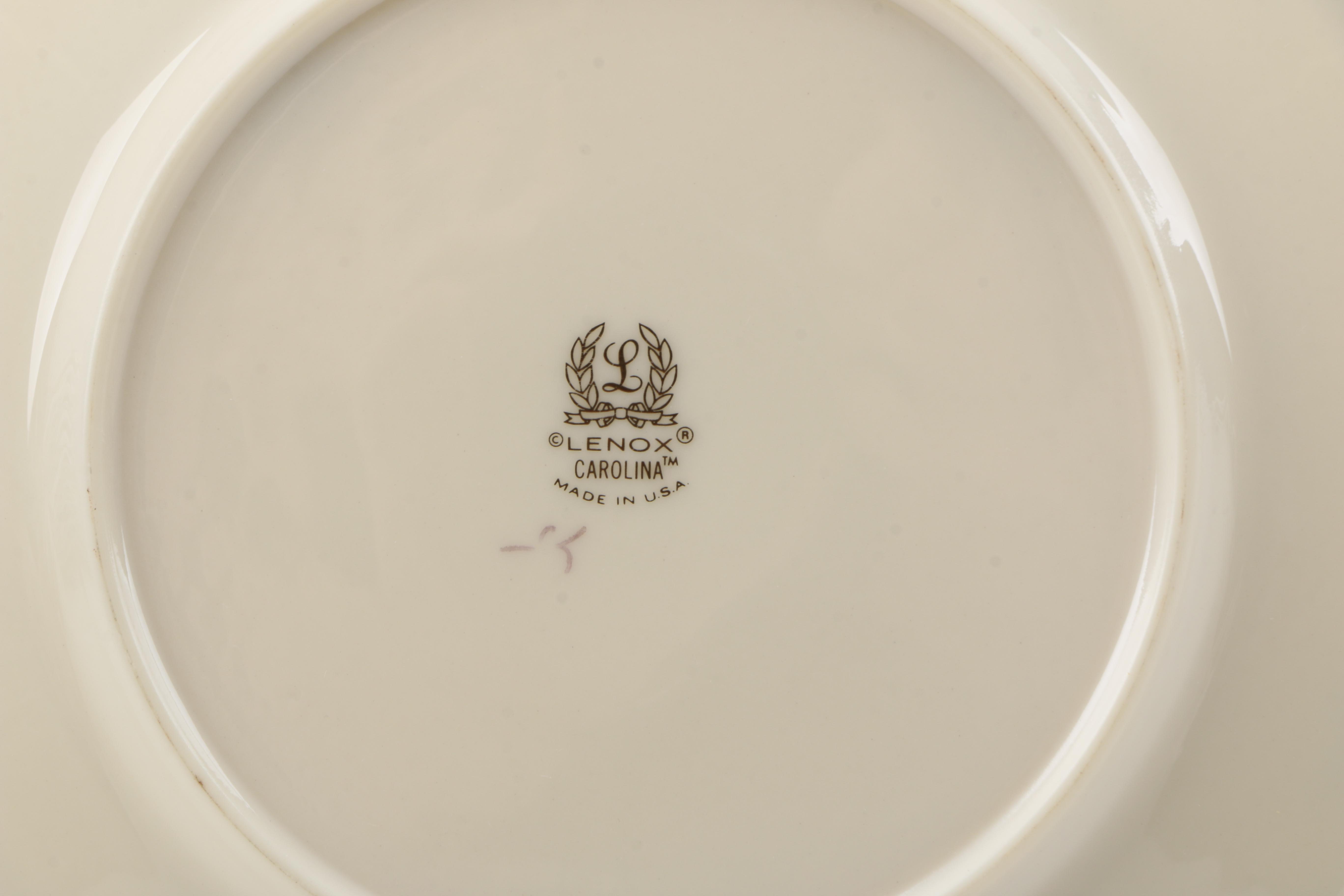 Lenox "Carolina" Porcelain Tableware
