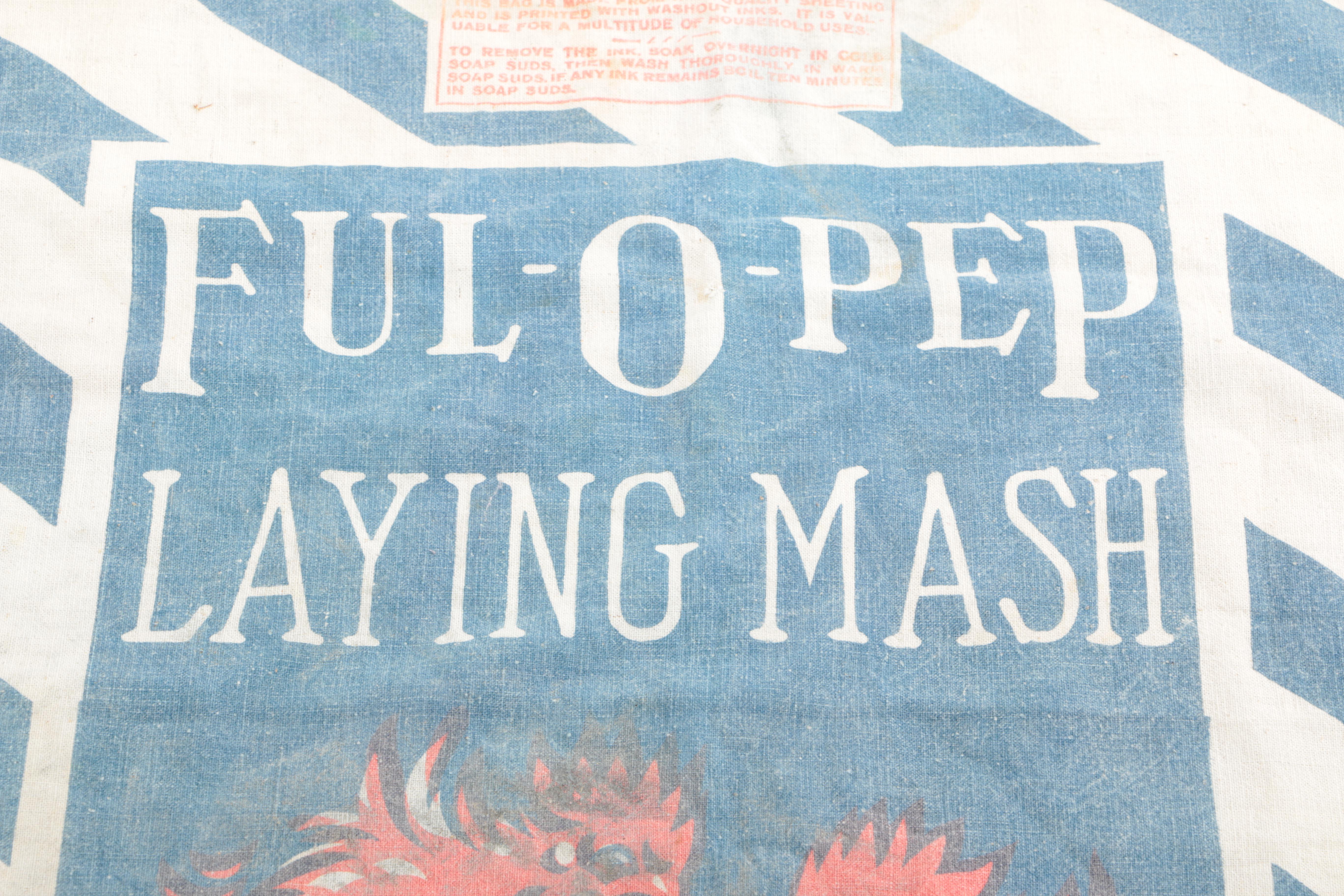 Quaker Oats Company Laying Mash Feed Bag
