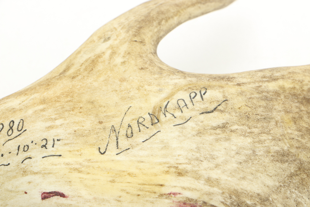 Vintage Norwegian Moose Antler Bottle Opener