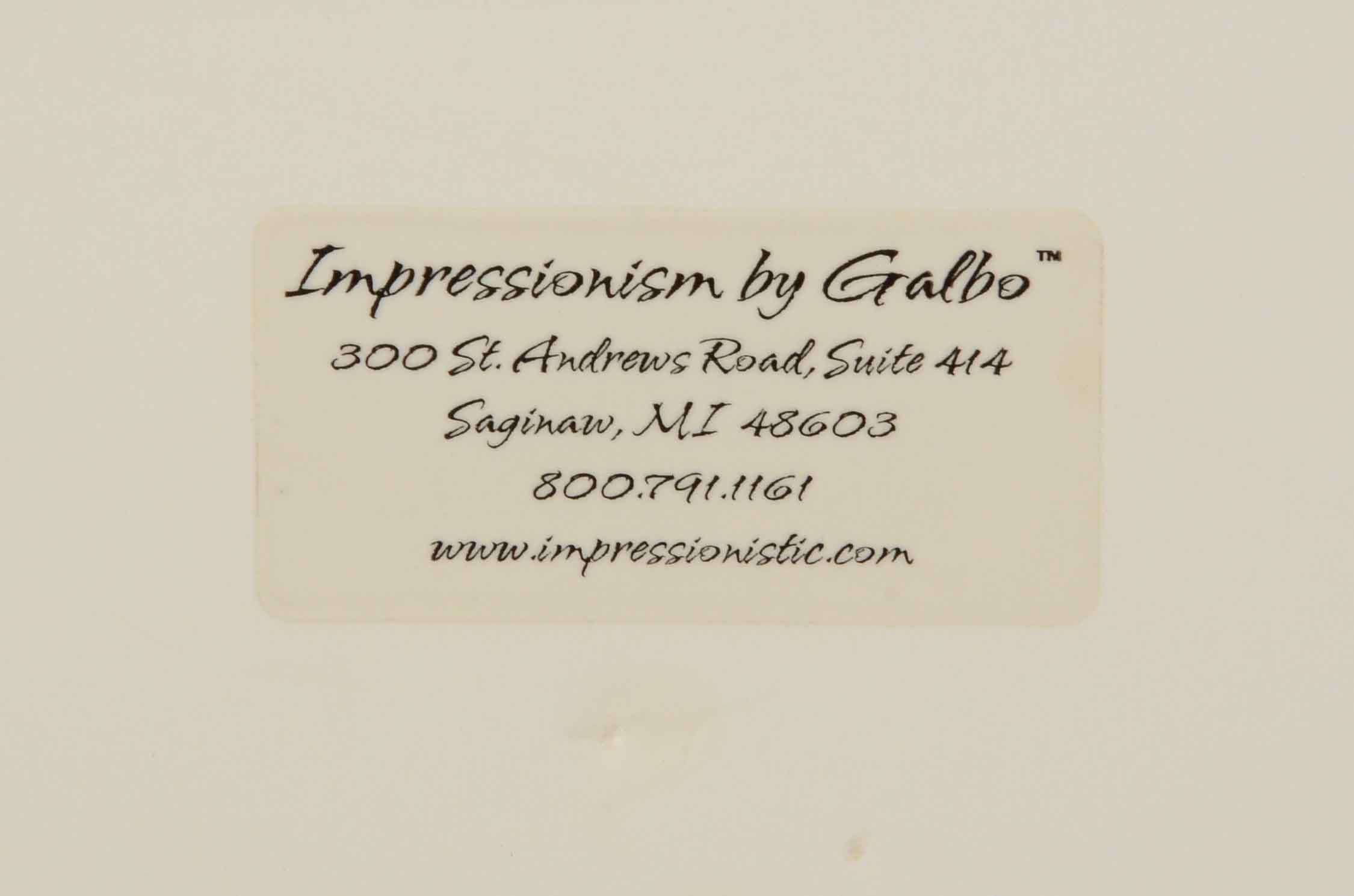 John Galbo Signed Limited Edition Digital Photographic Print "La Rochelle"