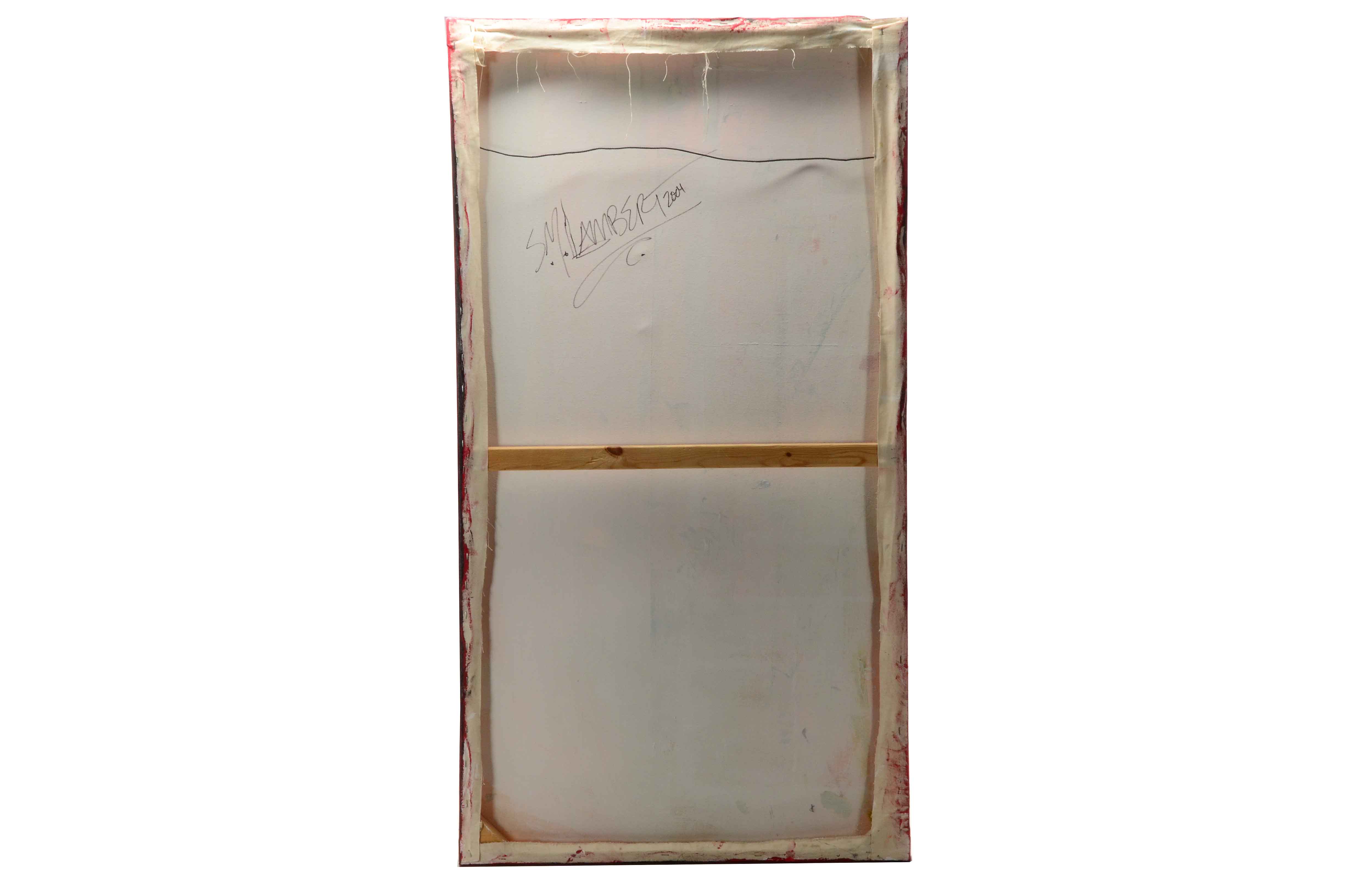 Suzanne Lambert Original 2004 Mixed Media Abstract Painting