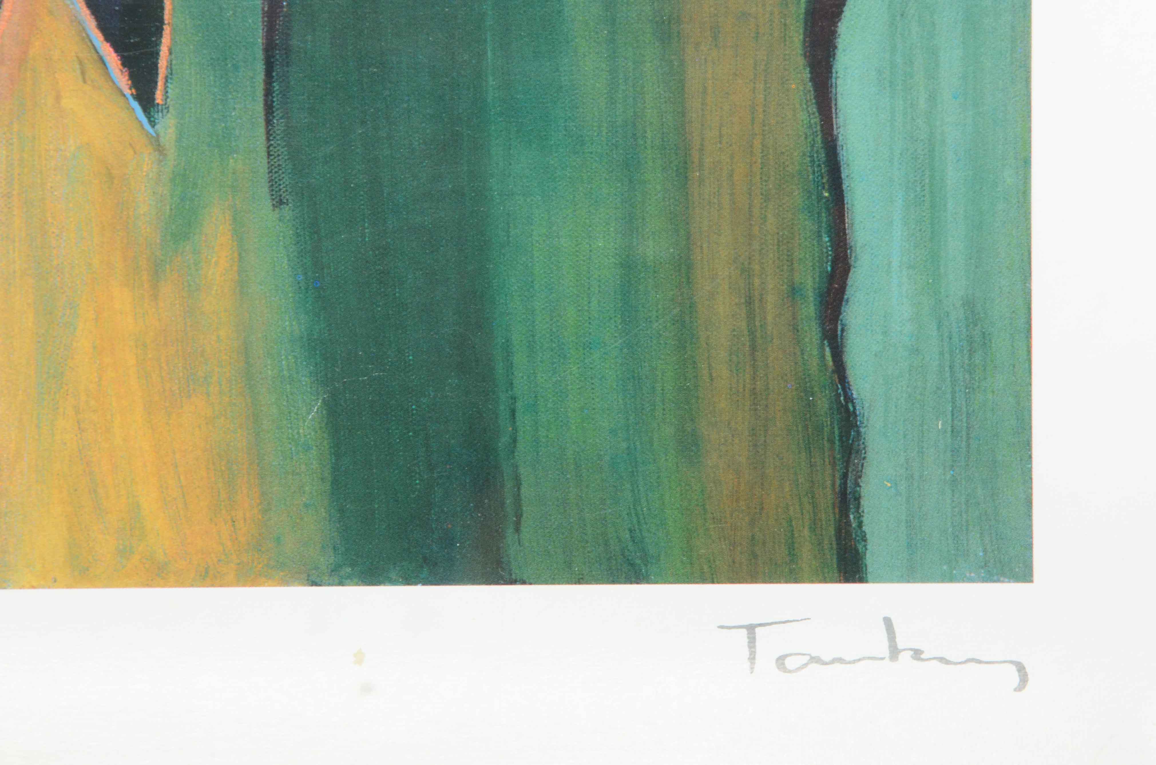 Seriolithograph after Itchak Tarkay's "Two by Two"