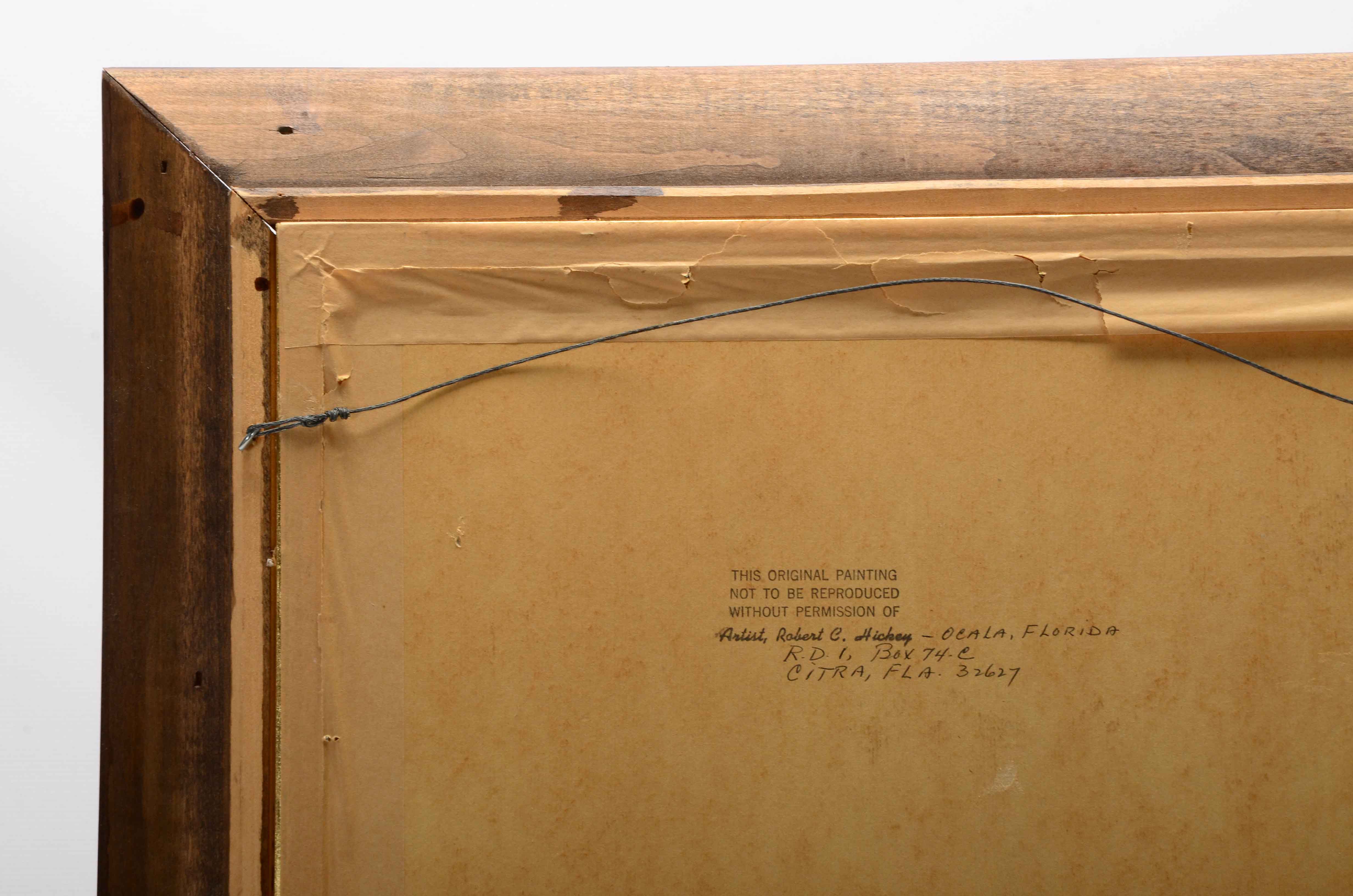 Robert Hickey Original Vintage Pastel Dog Portrait "Brit"