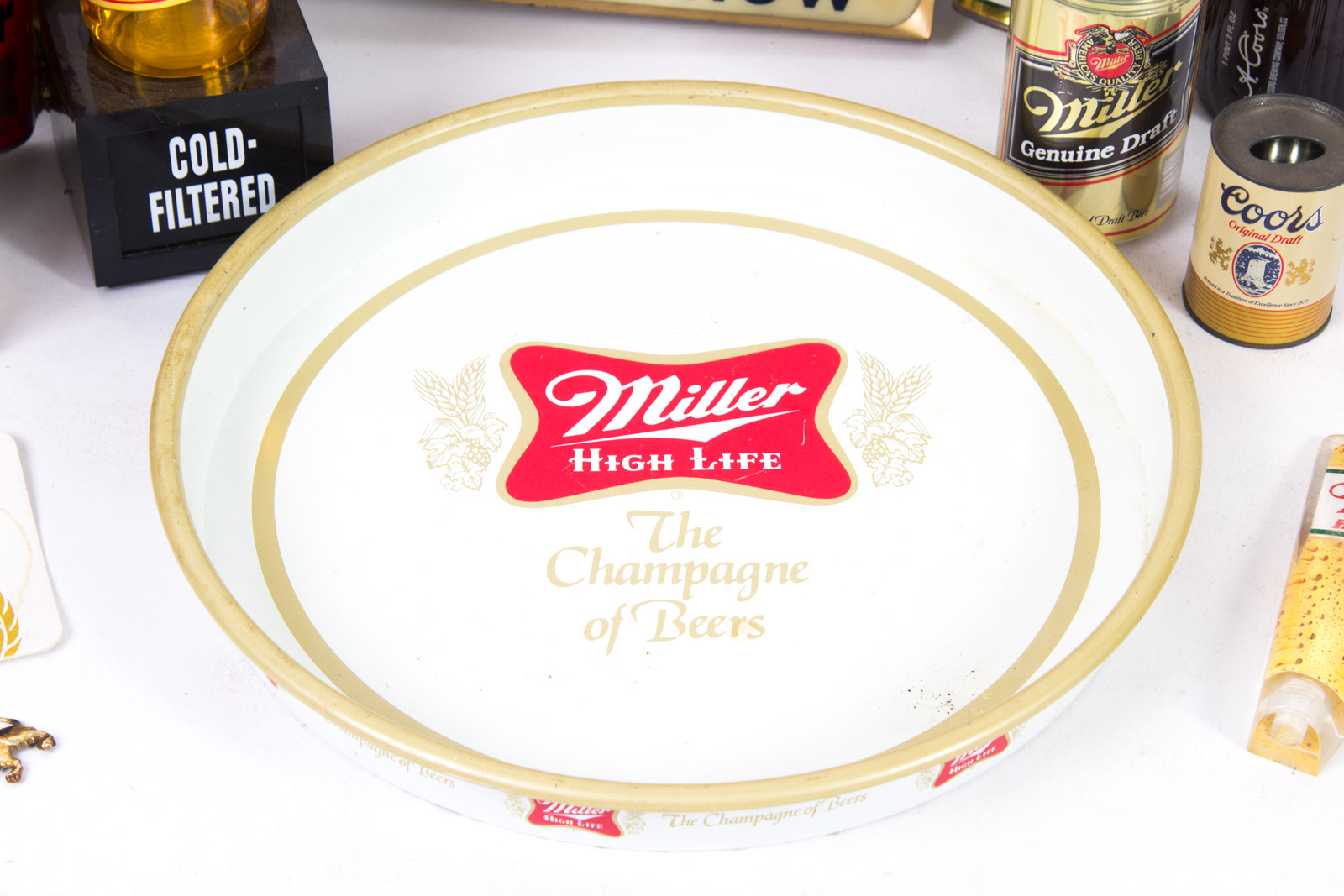 Vintage Miller Light Up Beer Signs and Related Decor
