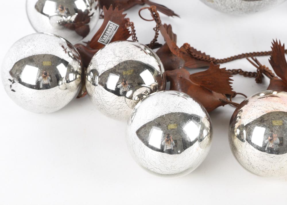 Mercury Glass Tree Ornaments