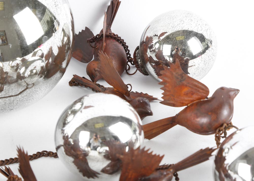 Mercury Glass Tree Ornaments