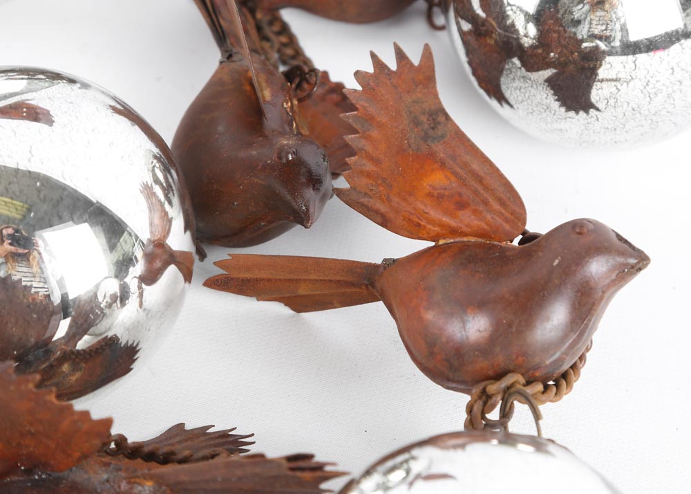 Mercury Glass Tree Ornaments