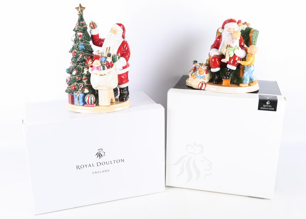 Limited Edition Royal Doulton Holiday Traditions Figurines